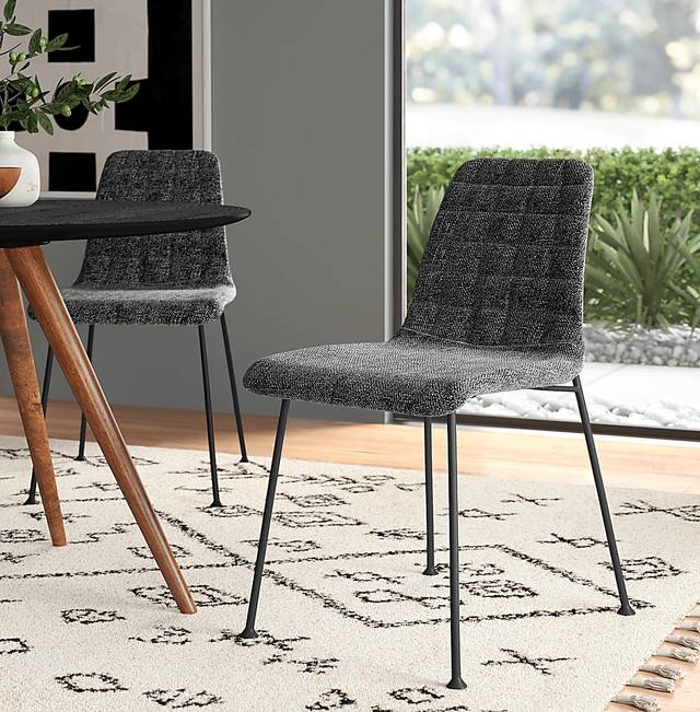 Seeaire Black Side Chair - Thumbnail - Image 2