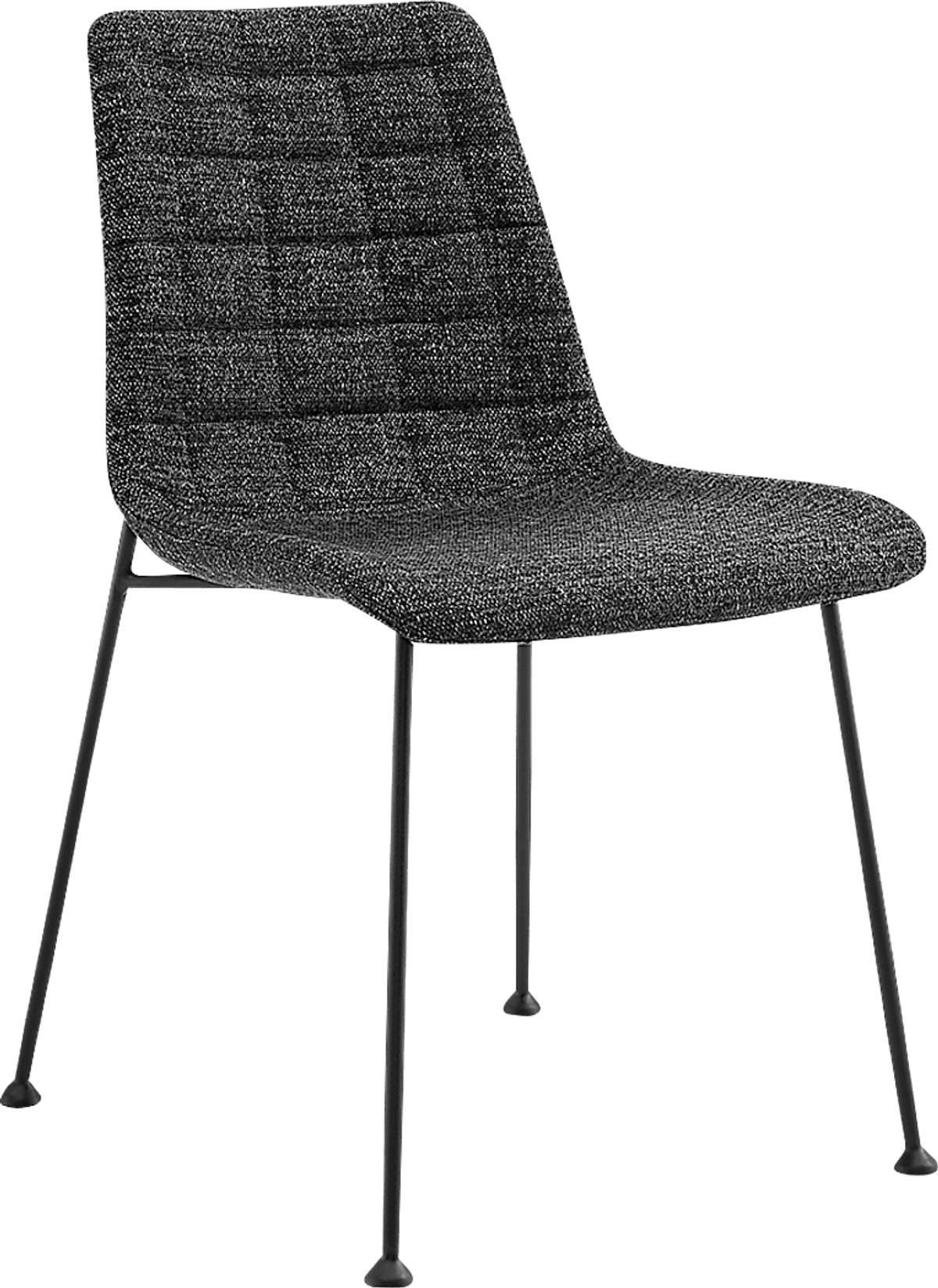 Seeaire Black Nylon,Polyester Fabric Dining Chair Rooms to Go