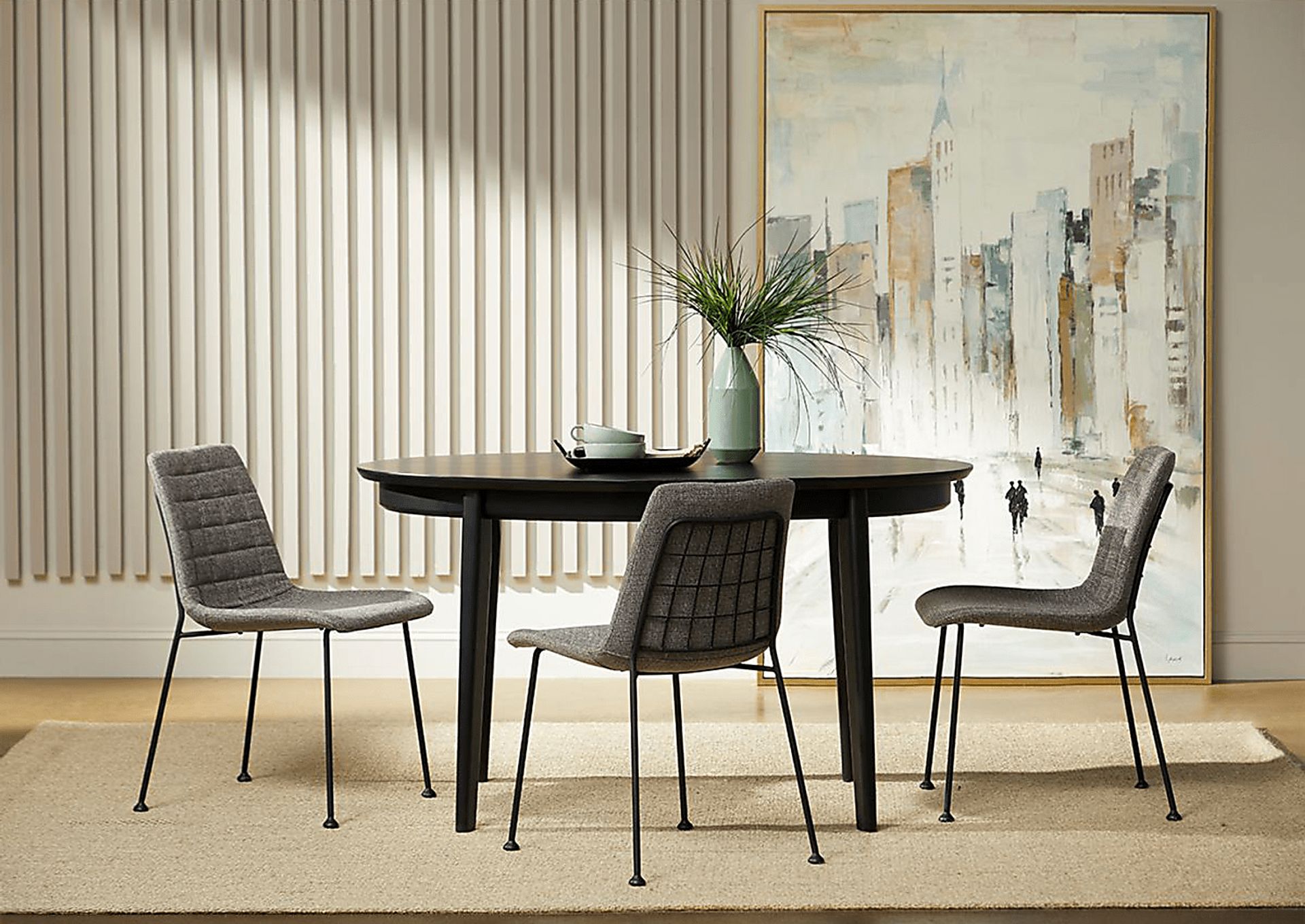Seeaire Light Gray Side Chair - Image 2
