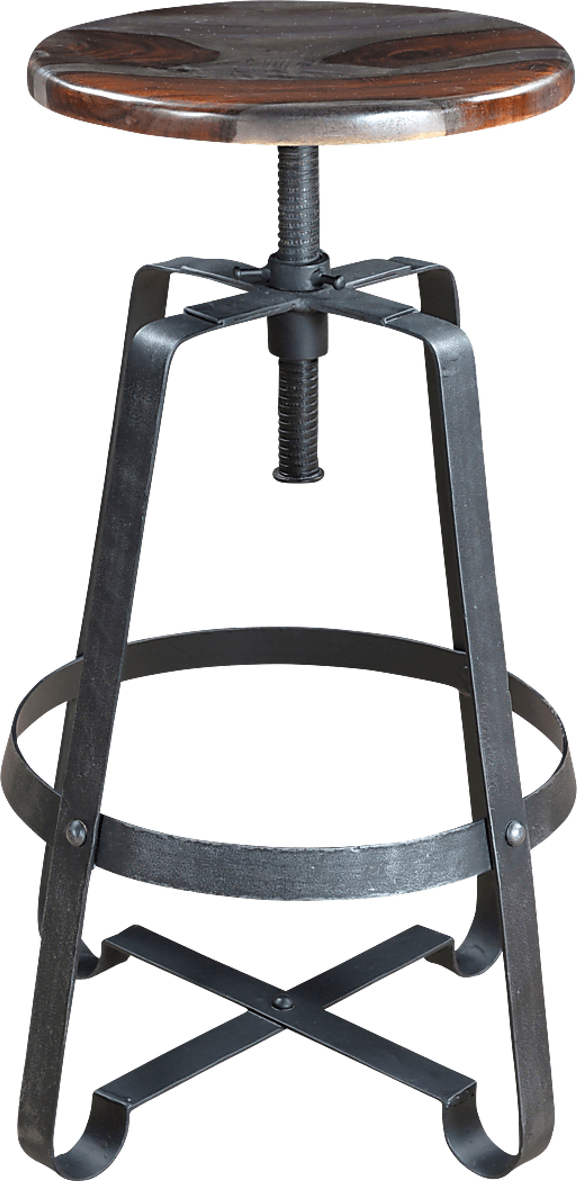 Seekirk Brown Adjustable Barstool - Image 2