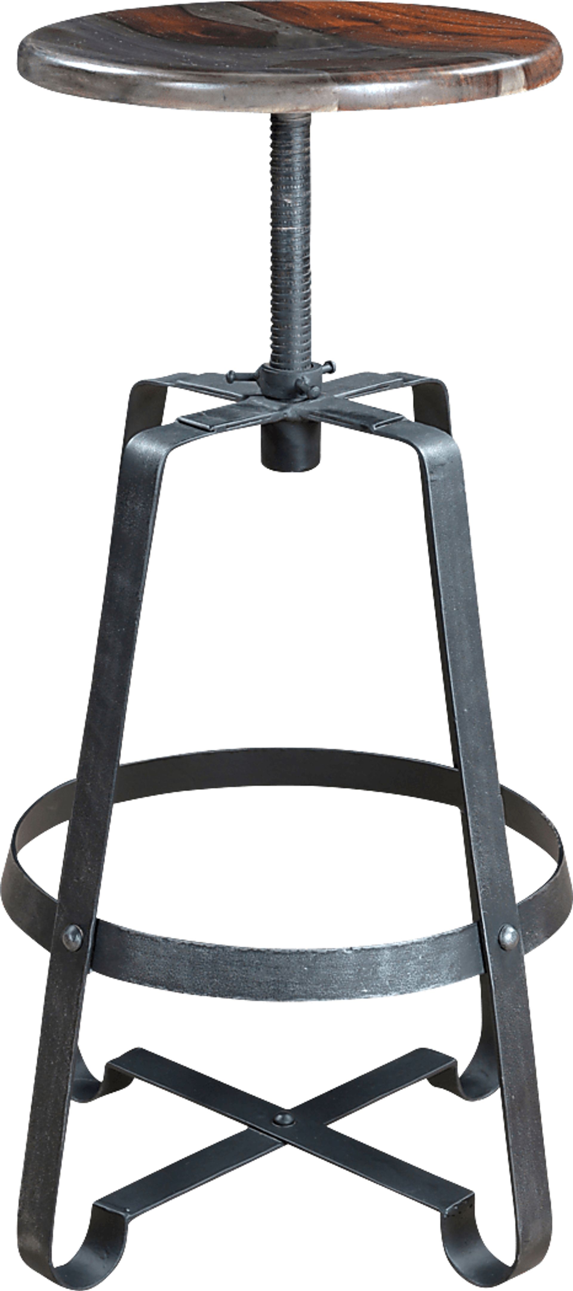Seekirk Brown Adjustable Barstool - Image 3