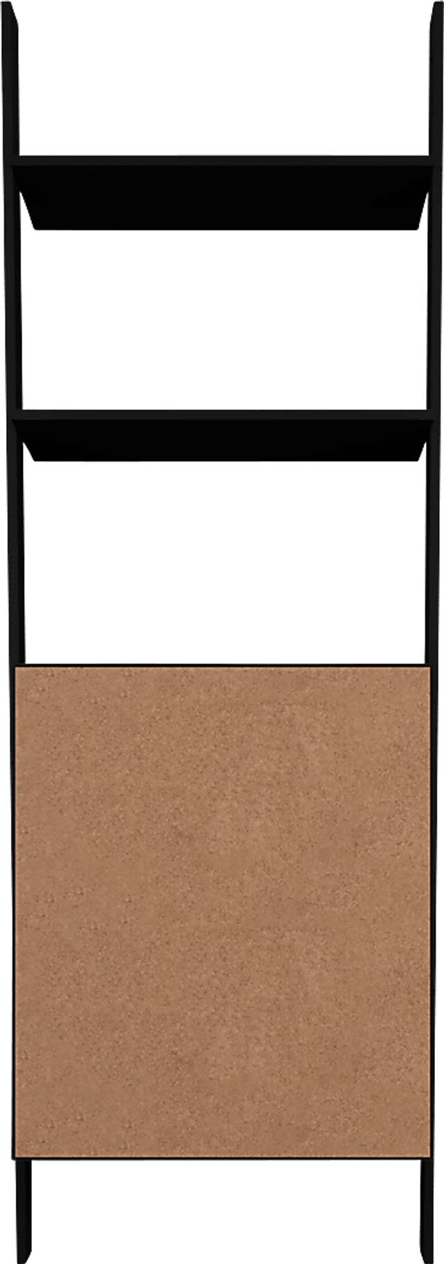 Sefton Black Bookcase - Thumbnail - Image 4