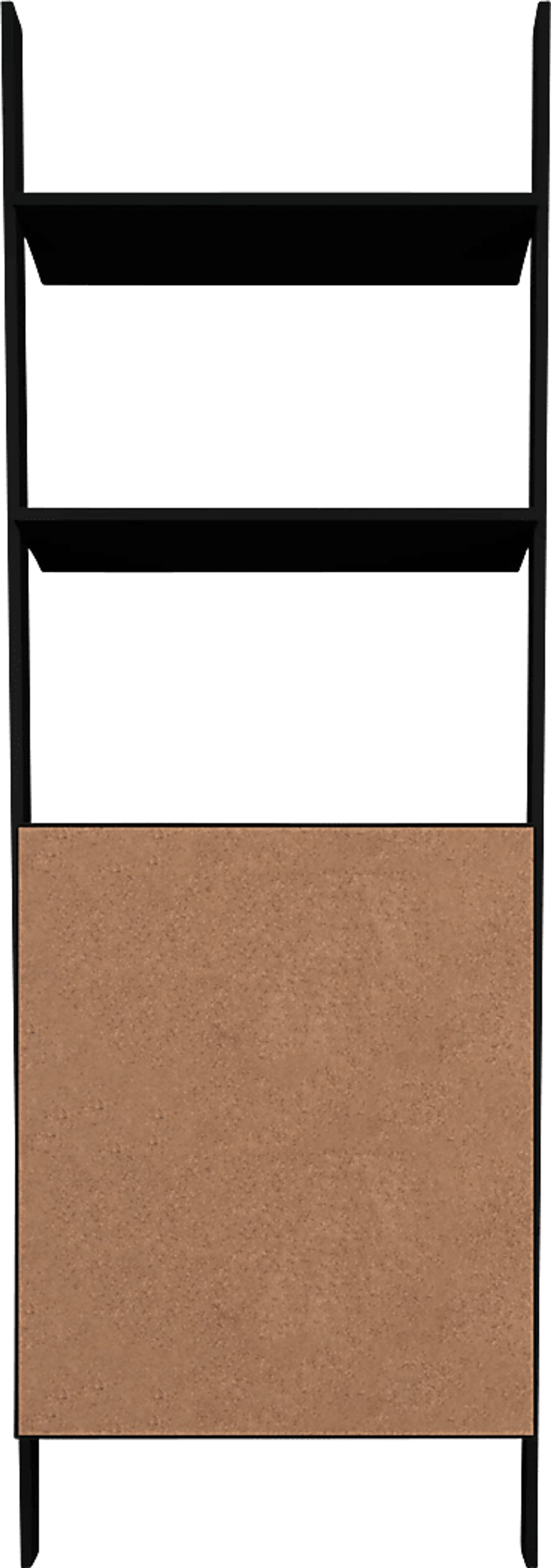 Sefton Black Bookcase - Image 4