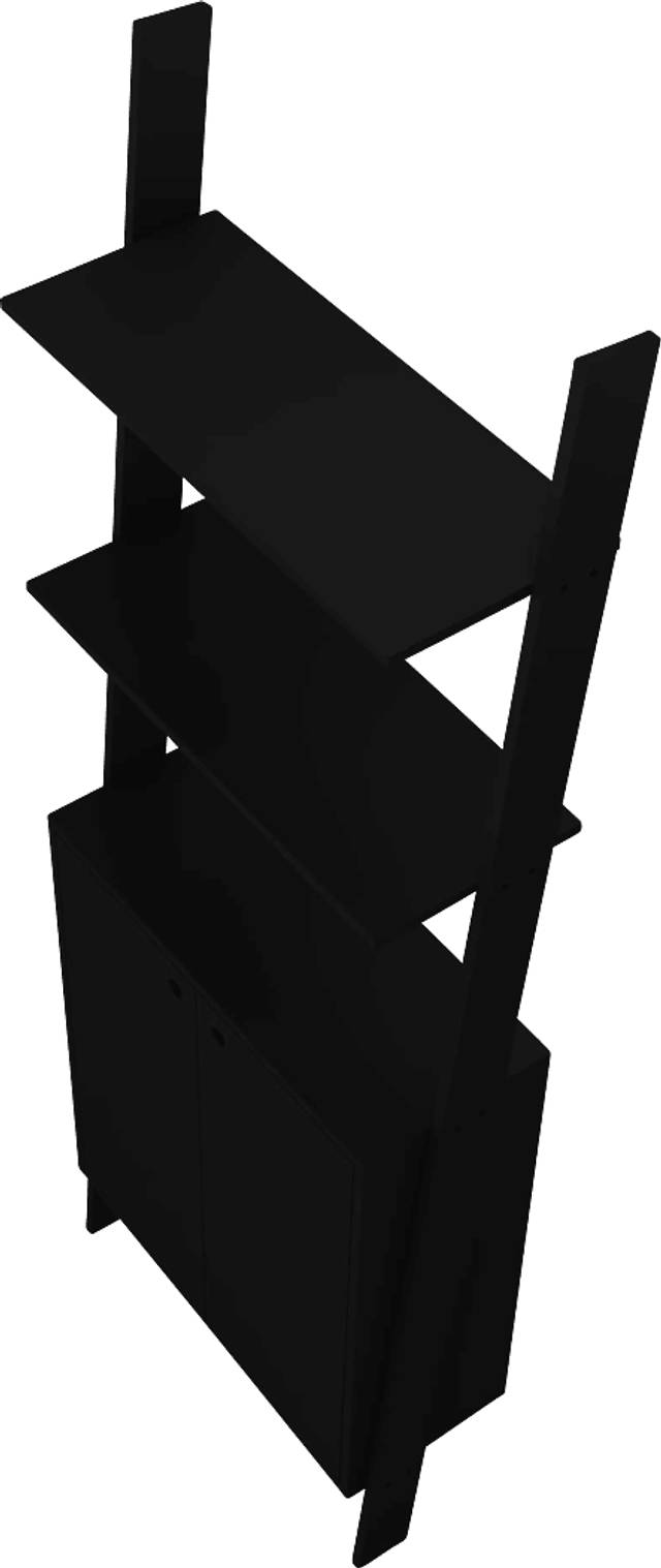 Sefton Black Bookcase - Thumbnail - Image 5