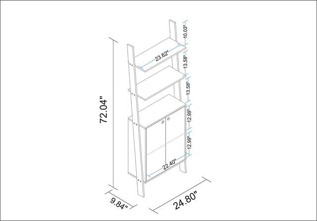 Sefton Black Bookcase - Thumbnail - Image 9