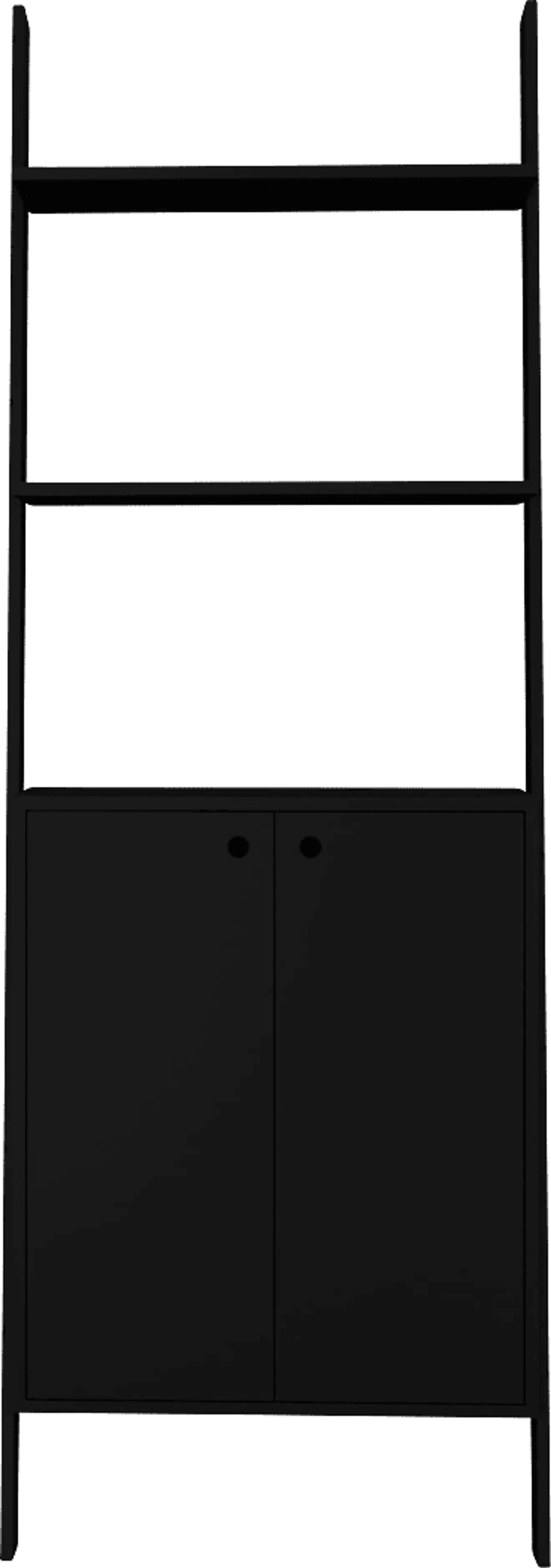 Sefton Black Bookcase - Image 1