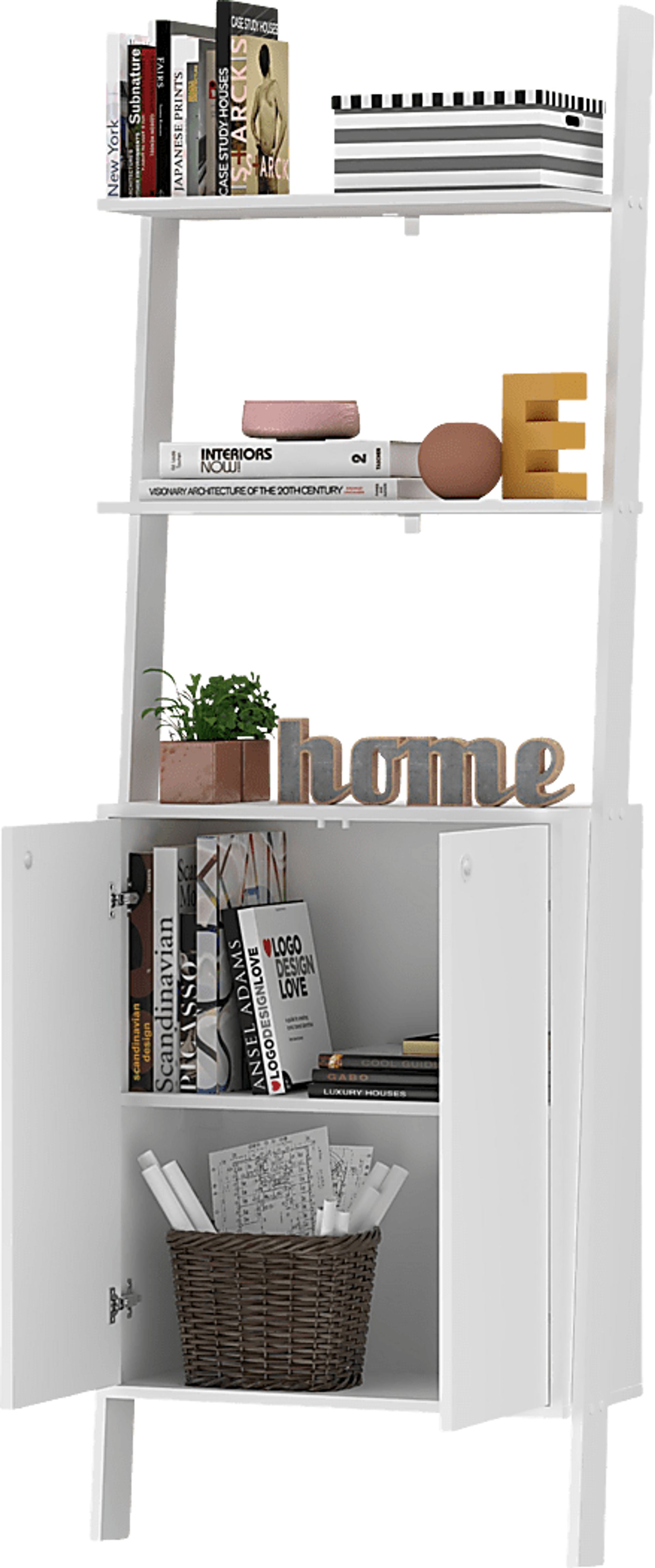 Sefton White Bookcase - Image 2
