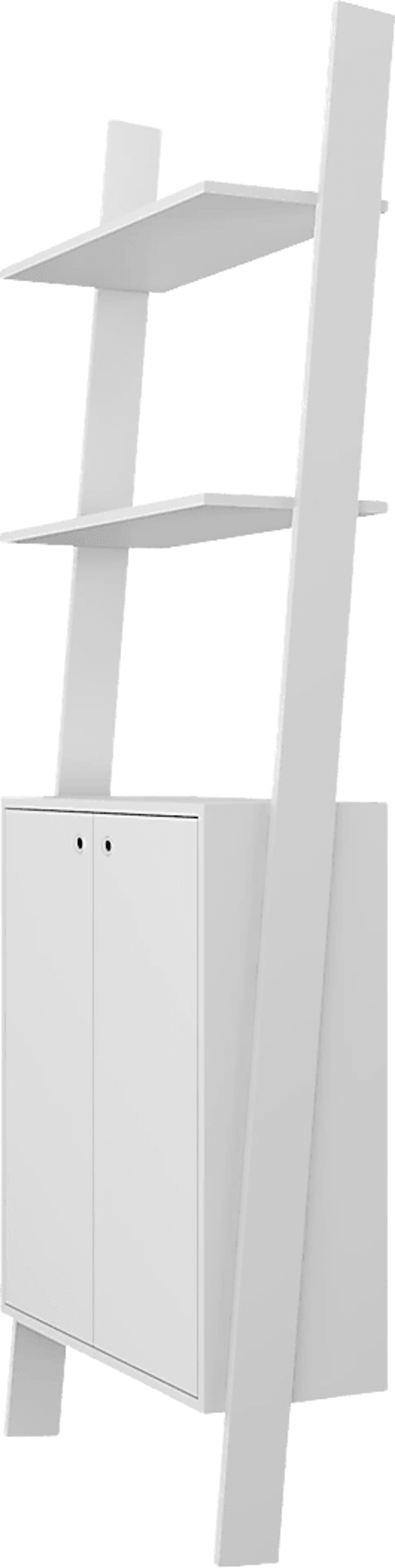 Sefton White Bookcase - Image 3