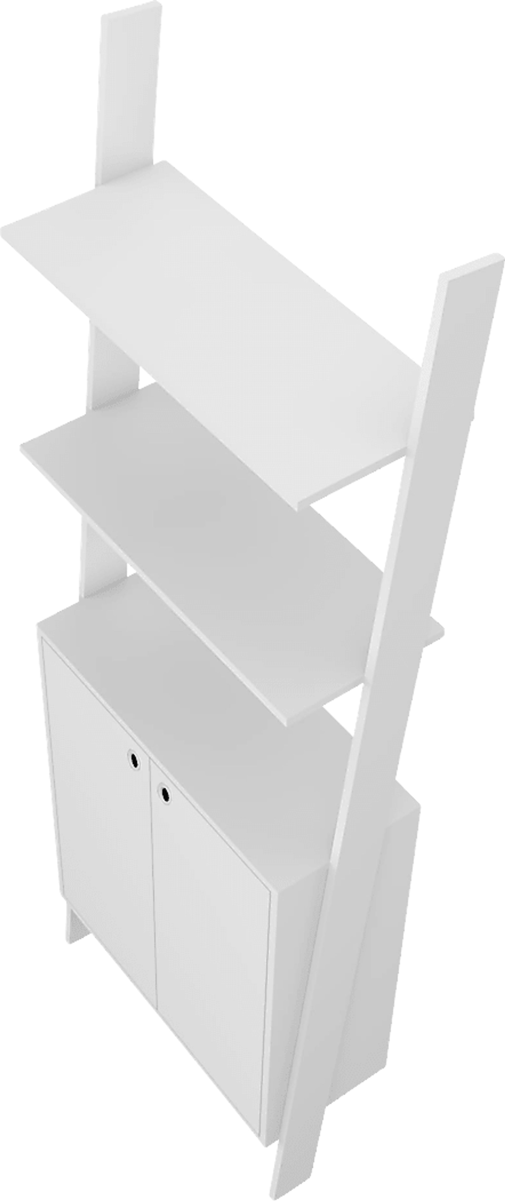 Sefton White Bookcase - Image 4