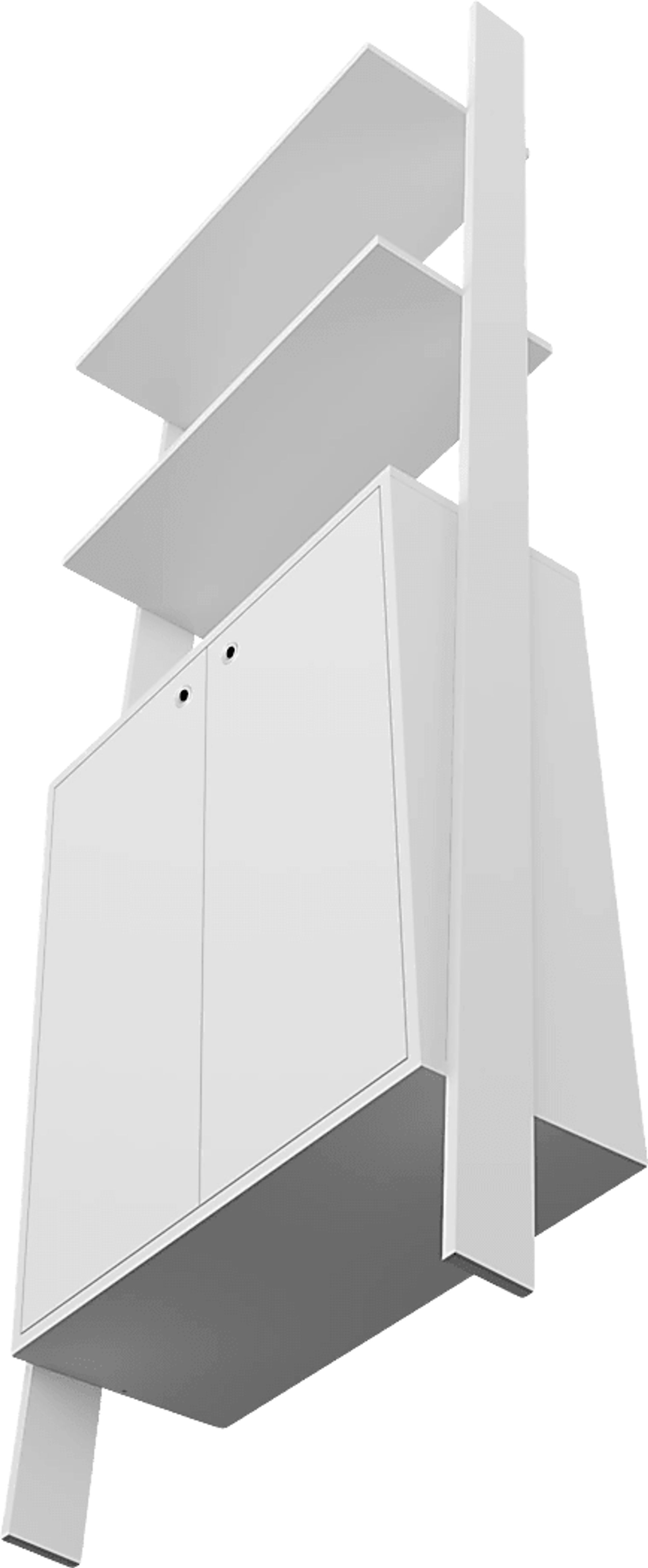 Sefton White Bookcase - Image 5