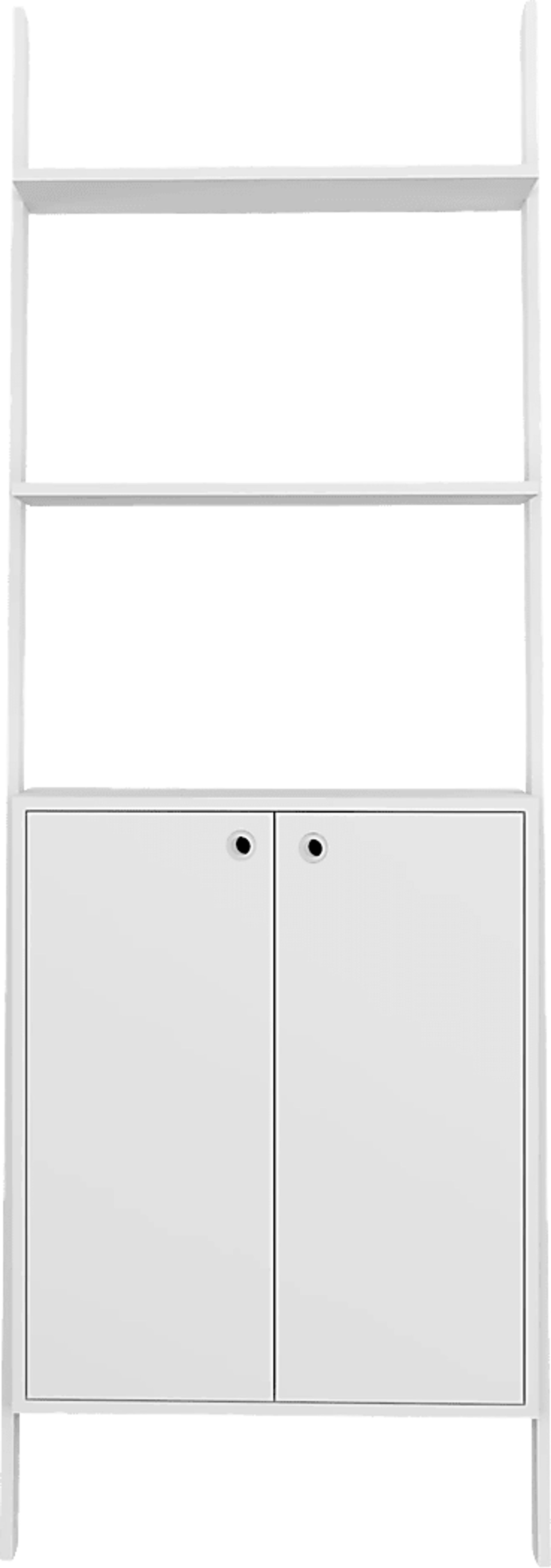 Sefton White Bookcase - Image 1
