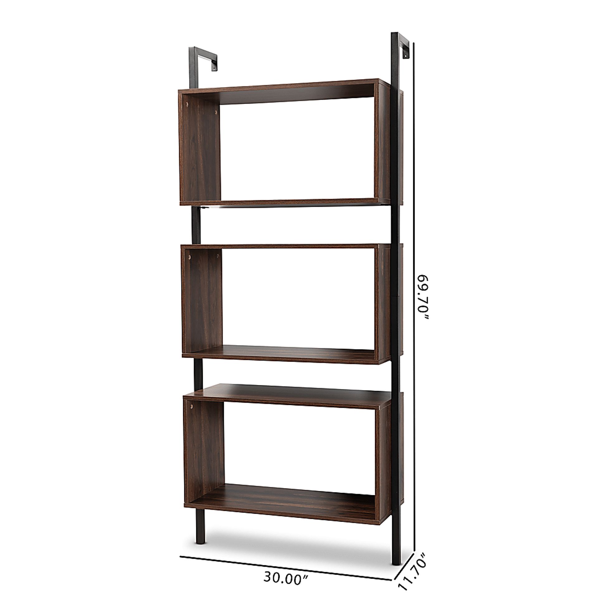 Seine Walnut Bookcase - Image 6