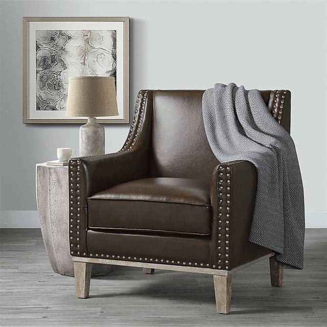 Seiner I Brown Accent Chair - Thumbnail - Image 2