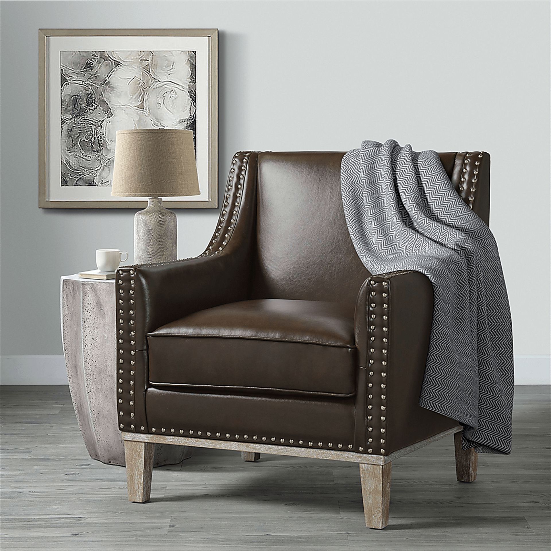 Seiner I Brown Accent Chair - Image 2
