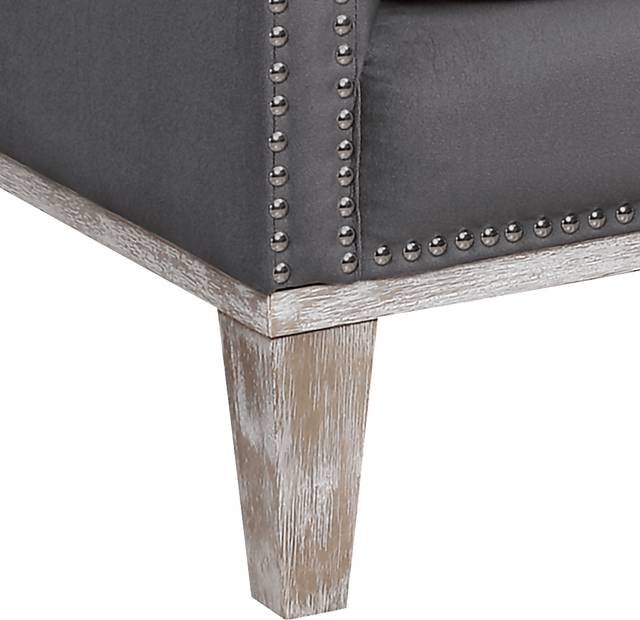 Seiner II Charcoal Accent Chair - Thumbnail - Image 4