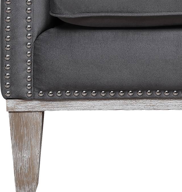 Seiner II Charcoal Accent Chair - Thumbnail - Image 5
