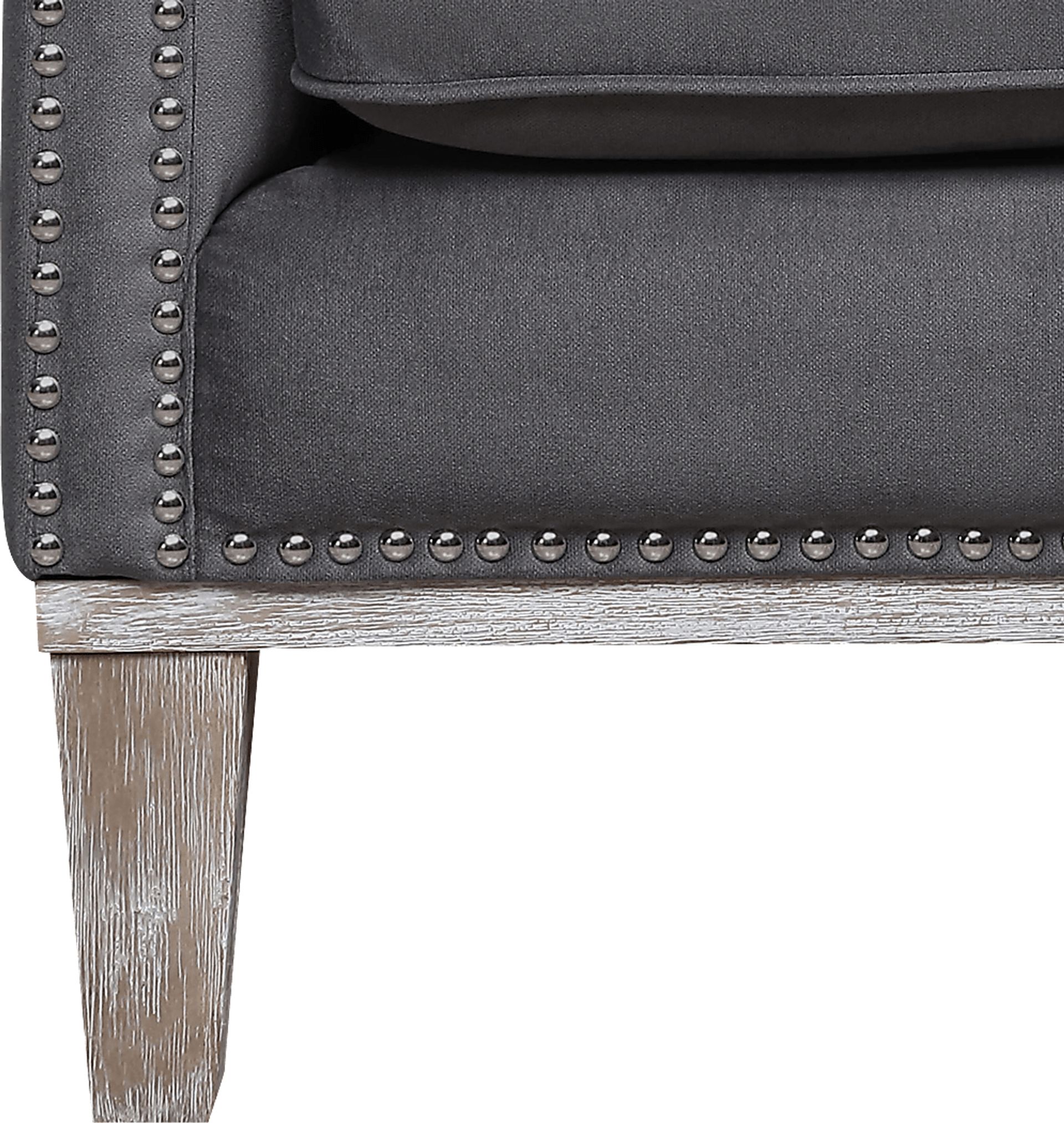 Seiner II Charcoal Accent Chair - Image 5