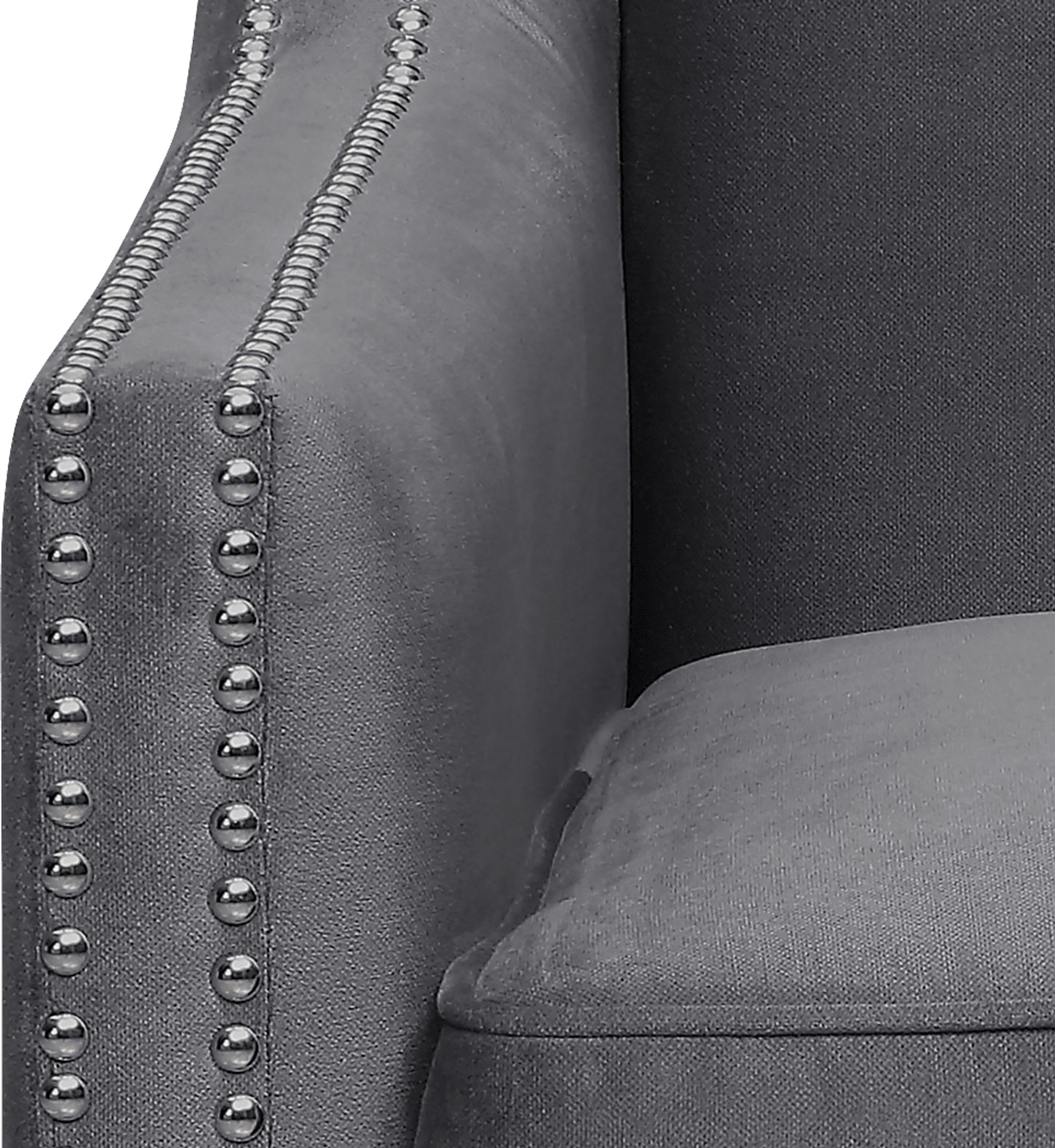 Seiner II Charcoal Accent Chair - Image 6