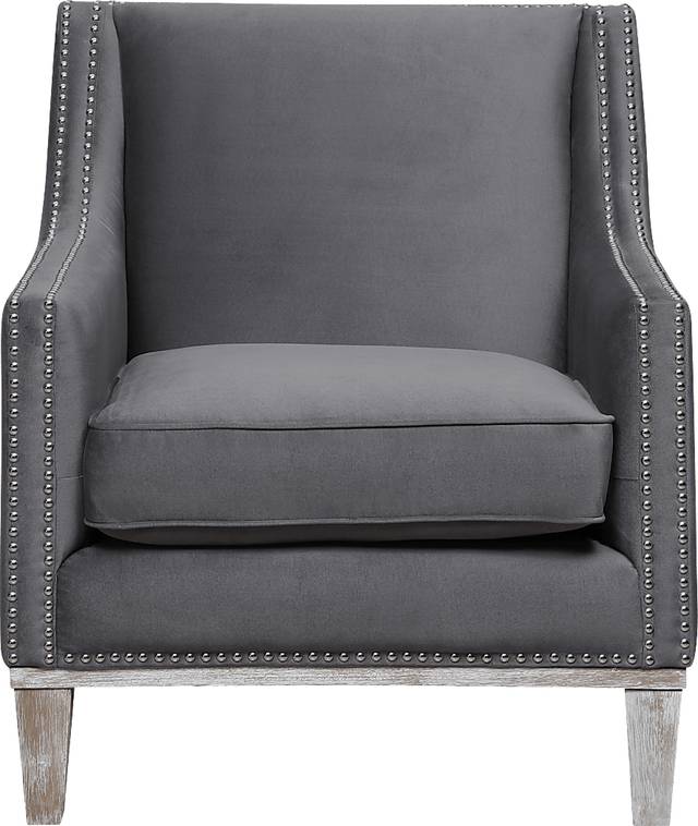 Seiner II Charcoal Accent Chair - Thumbnail - Image 9