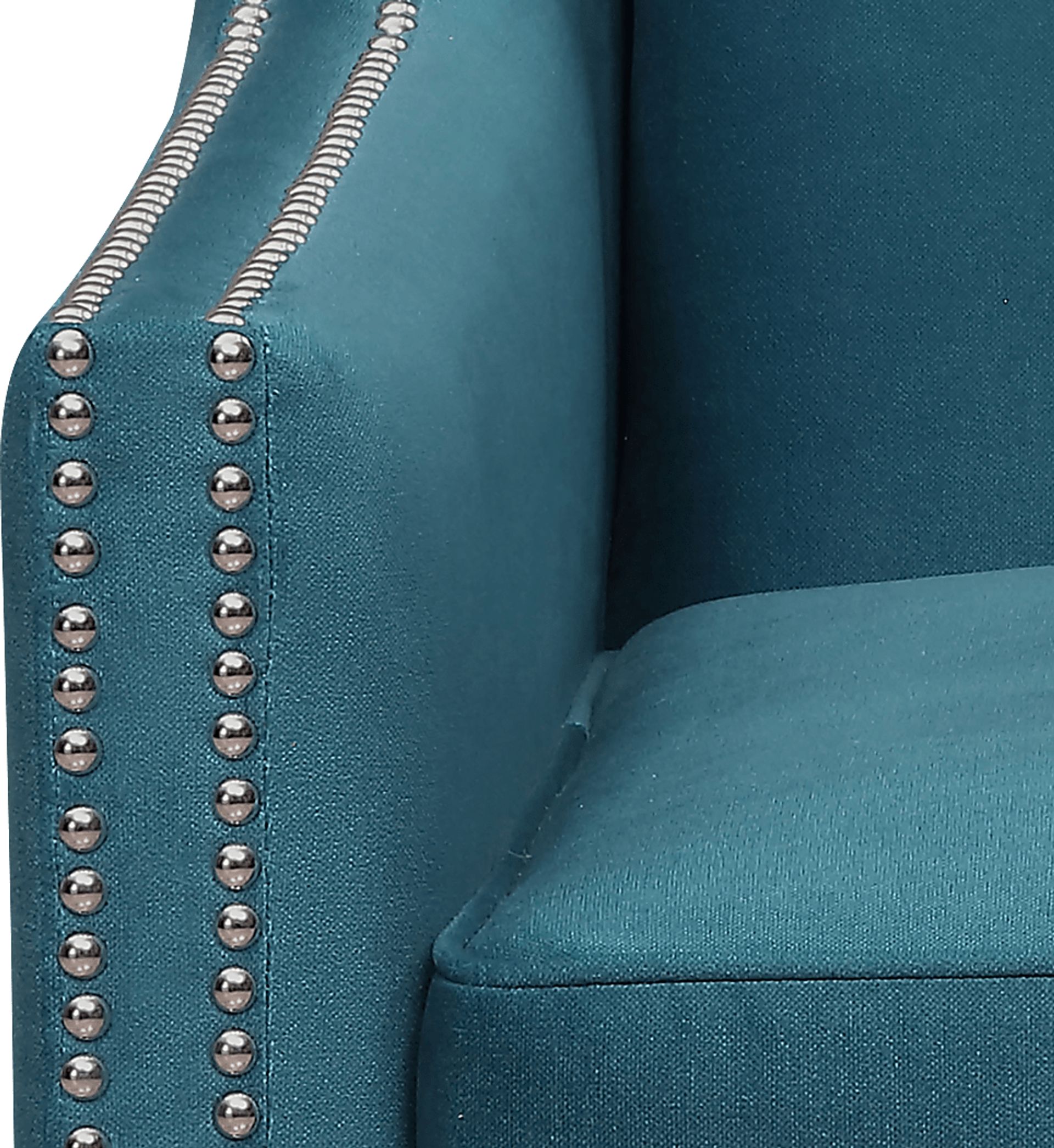 Seiner II Teal Accent Chair - Image 5