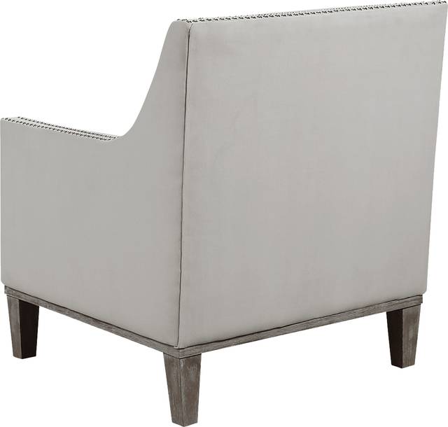 Seiner II White Accent Chair - Thumbnail - Image 5