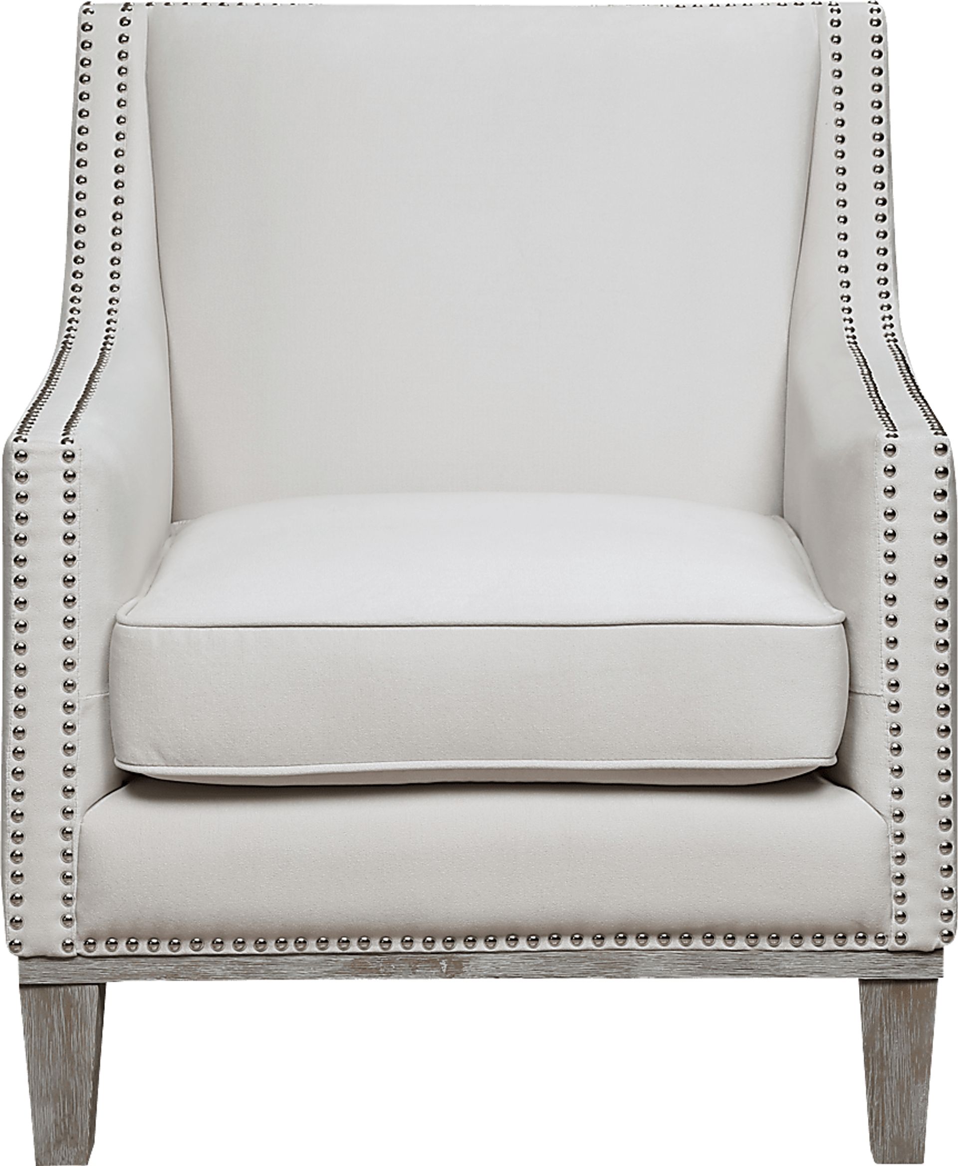 Seiner II White Accent Chair - Image 6