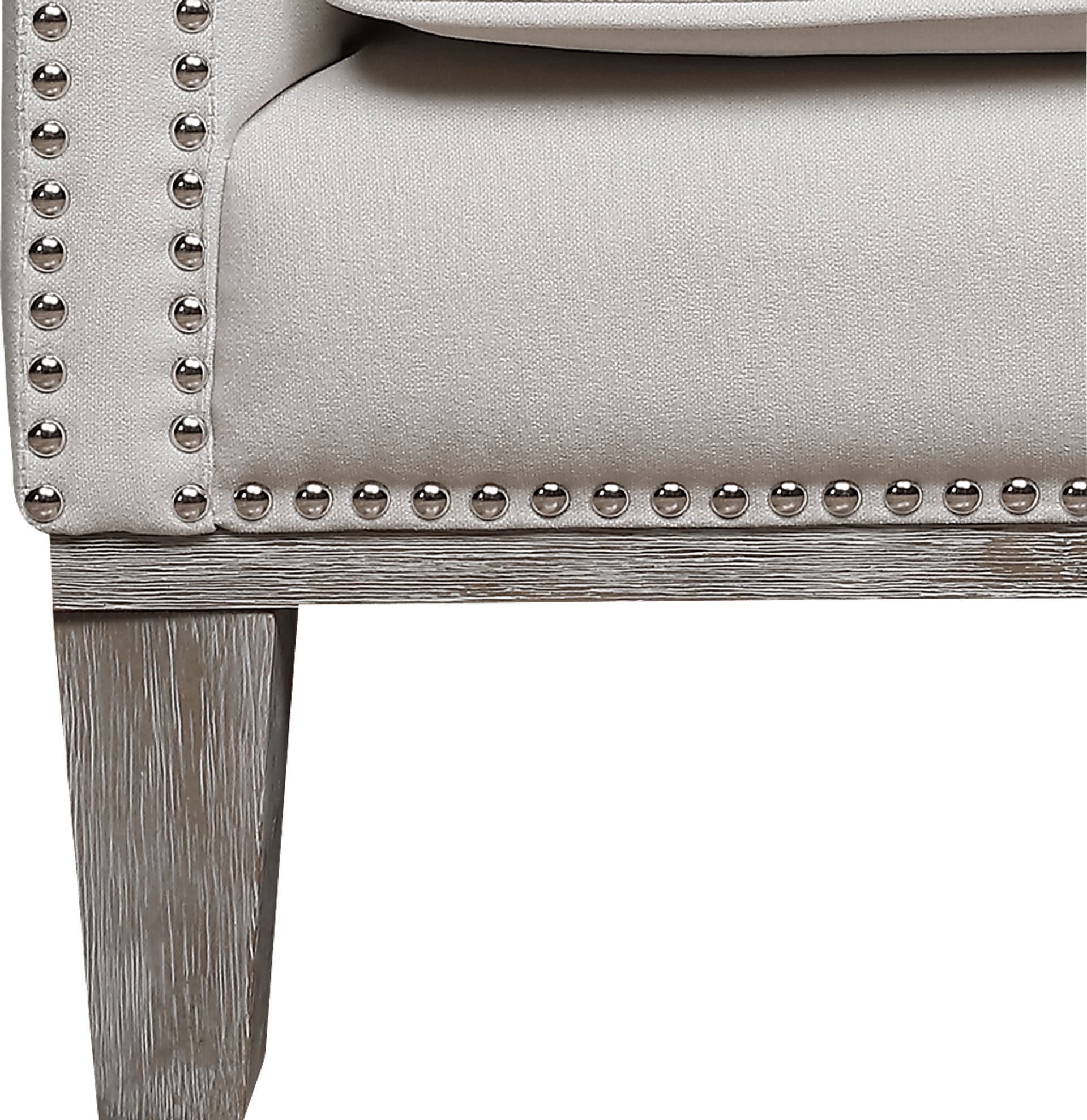 Seiner II White Accent Chair - Image 8