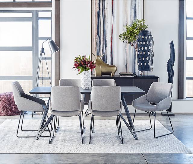 Seipp Light Gray Arm Chair - Thumbnail - Image 4