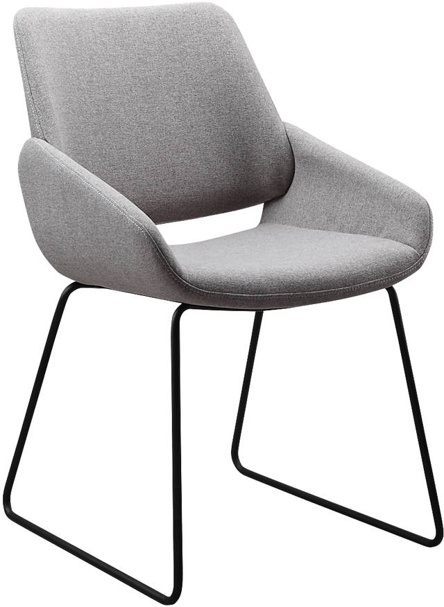 Seipp Light Gray Arm Chair - Thumbnail - Image 1