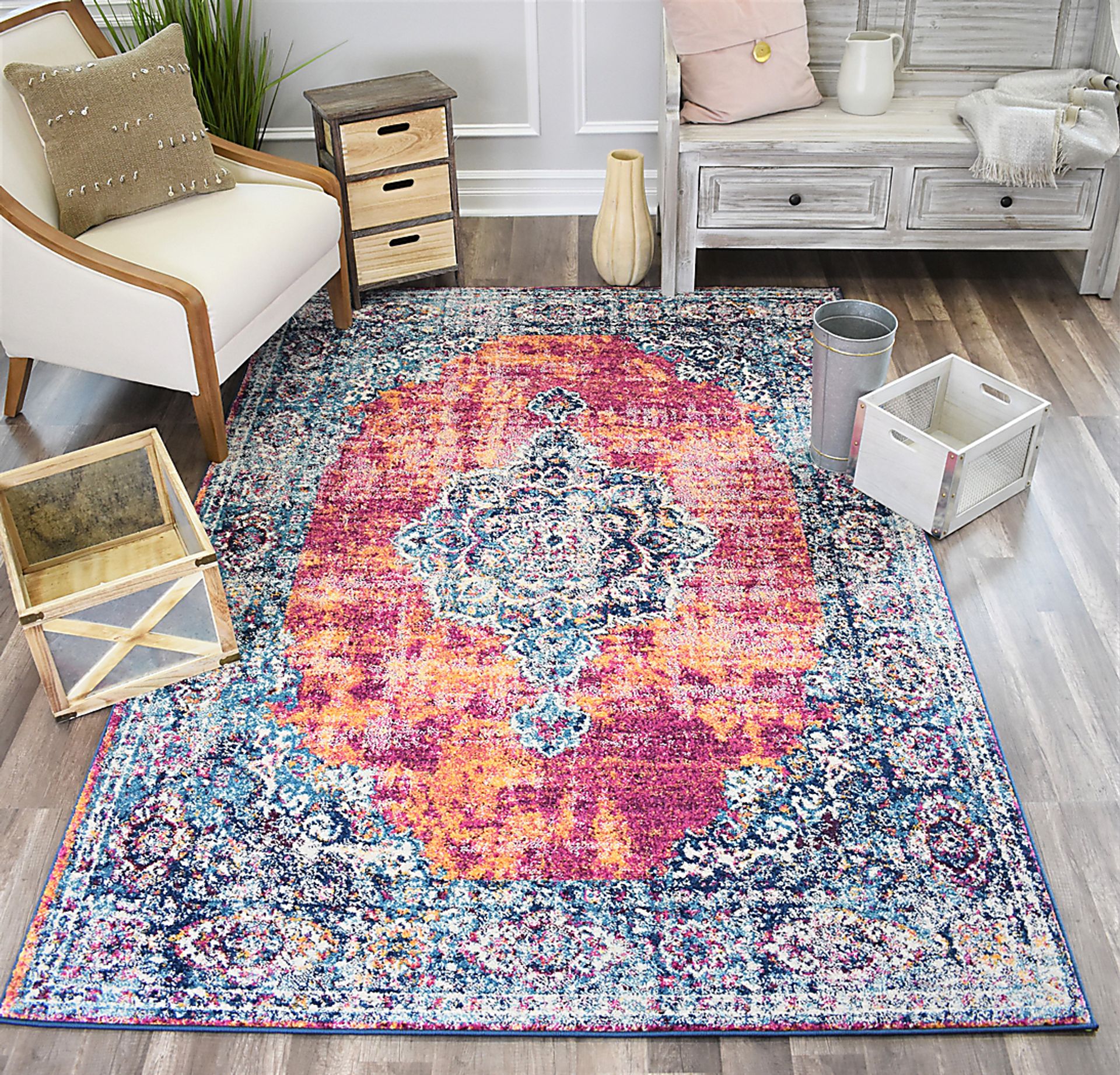 Sejun Red 8' x 10' Rug - Image 3