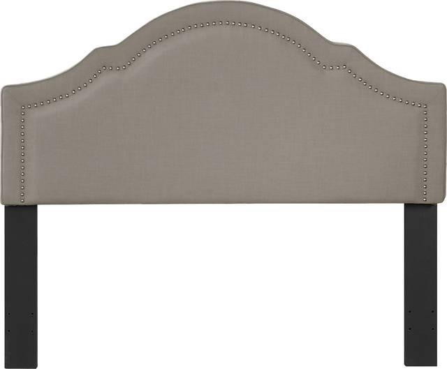 Seldalia Gray King Upholstered Headboard - Thumbnail - Image 6