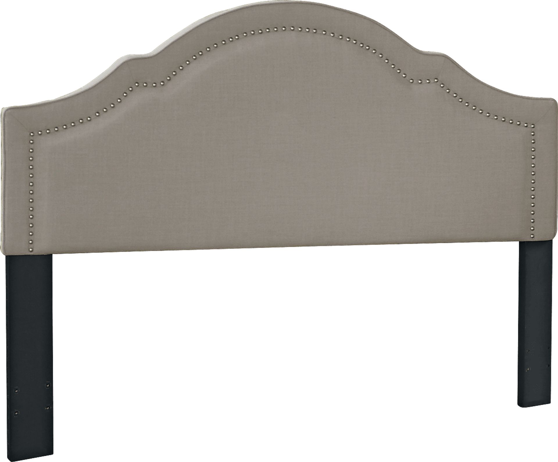Seldalia Gray King Upholstered Headboard - Image 1