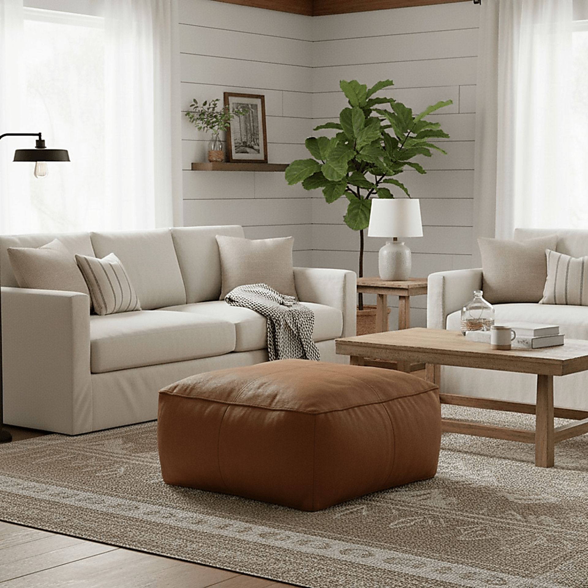 Selde Camel Ottoman - Image 2