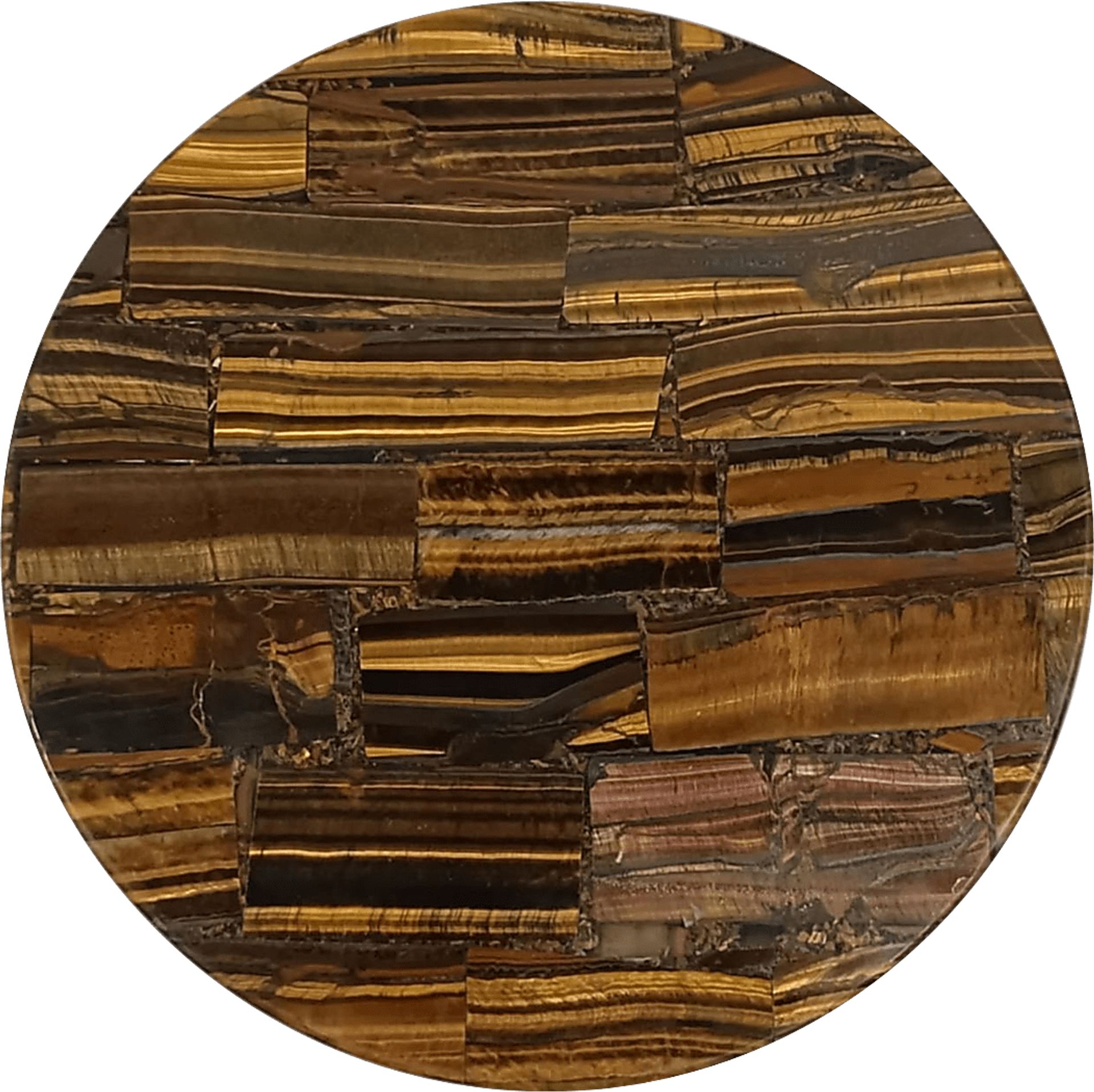 Seleis Brown/Gold Accent Table - Image 4