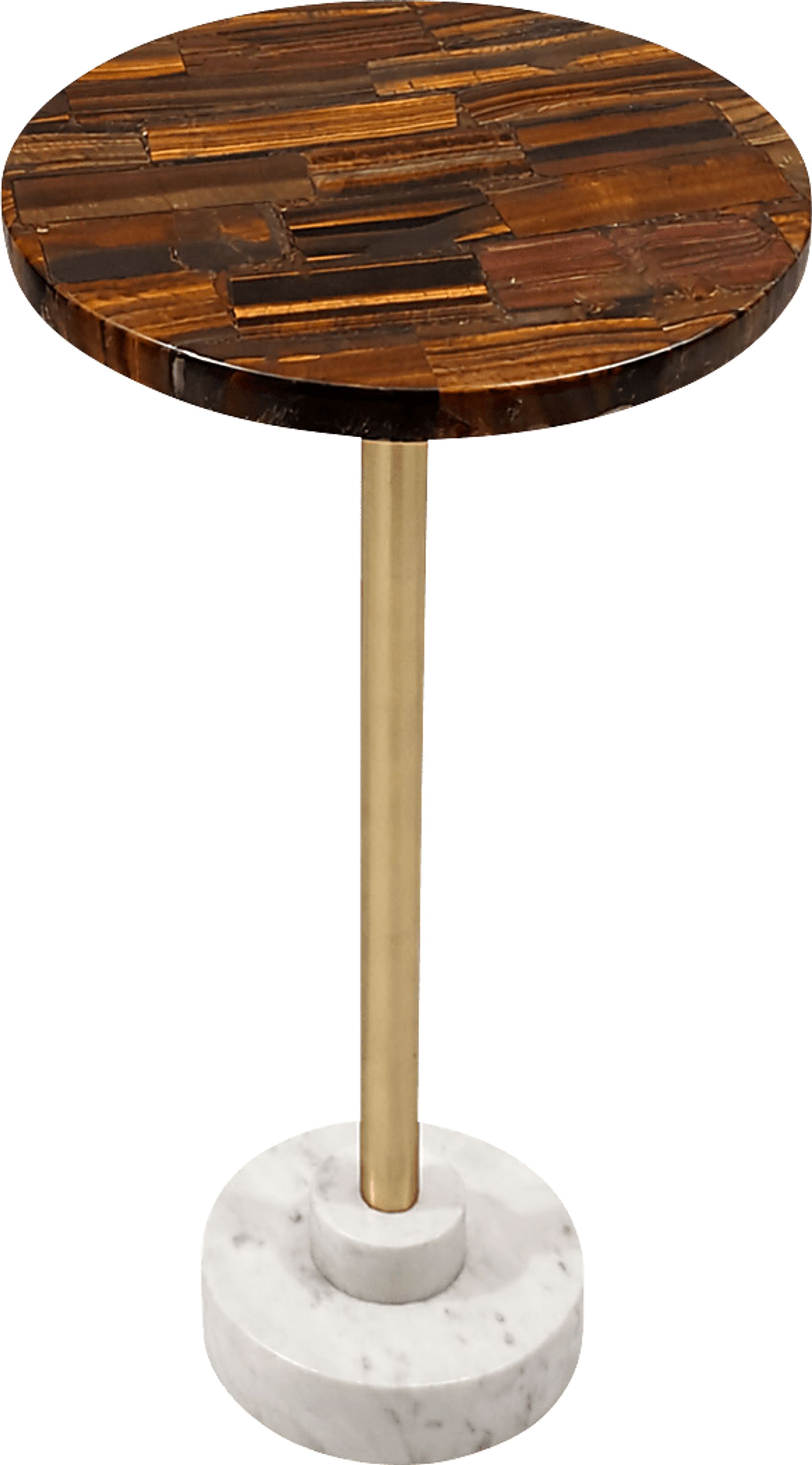 Seleis Brown/Gold Accent Table - Image 5