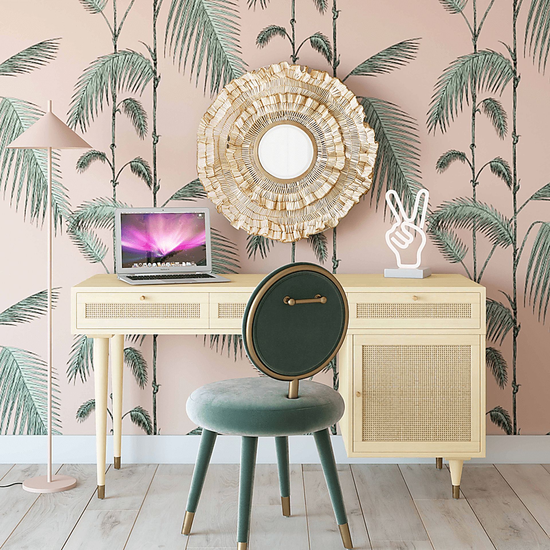 Selera Beige Desk - Image 8