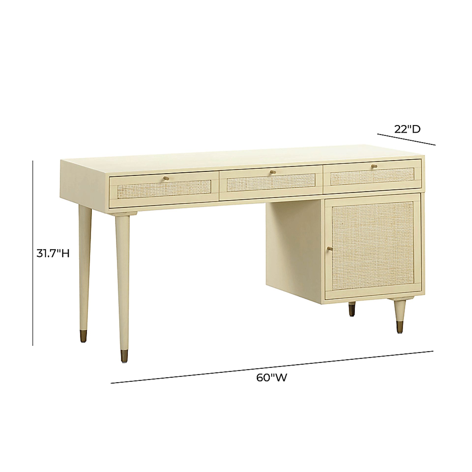 Selera Beige Desk - Image 9