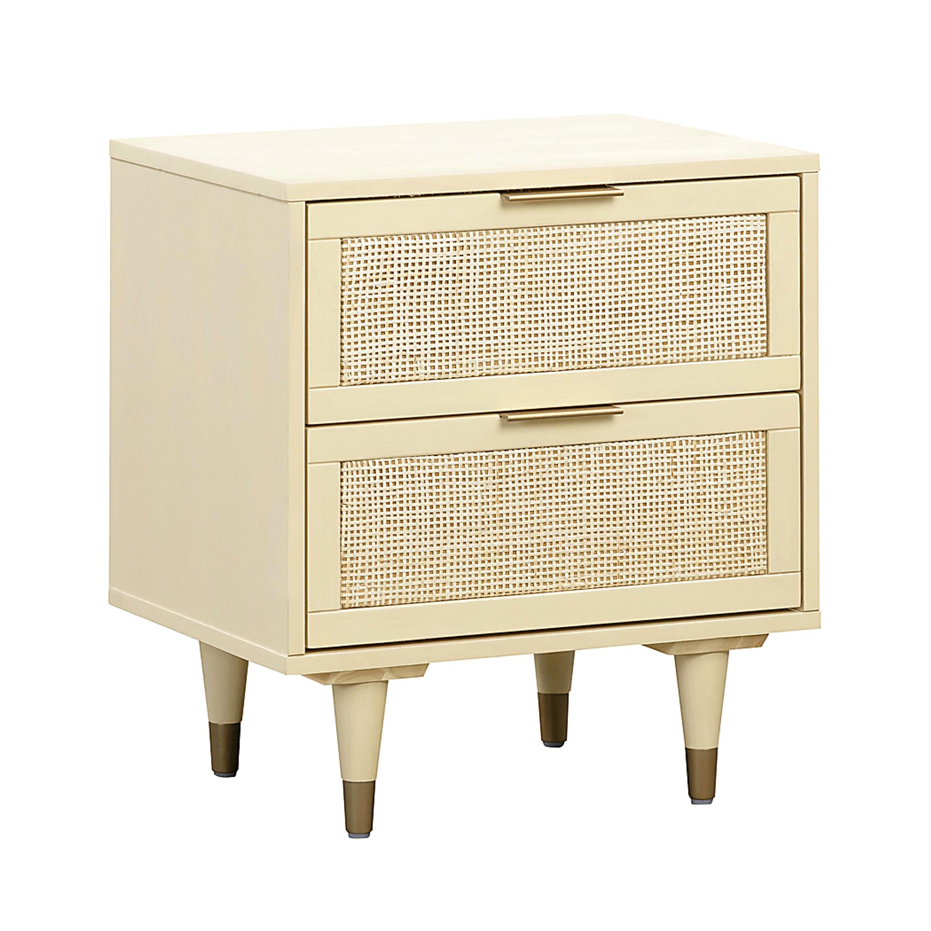 Selera Beige Nightstand - Image 2