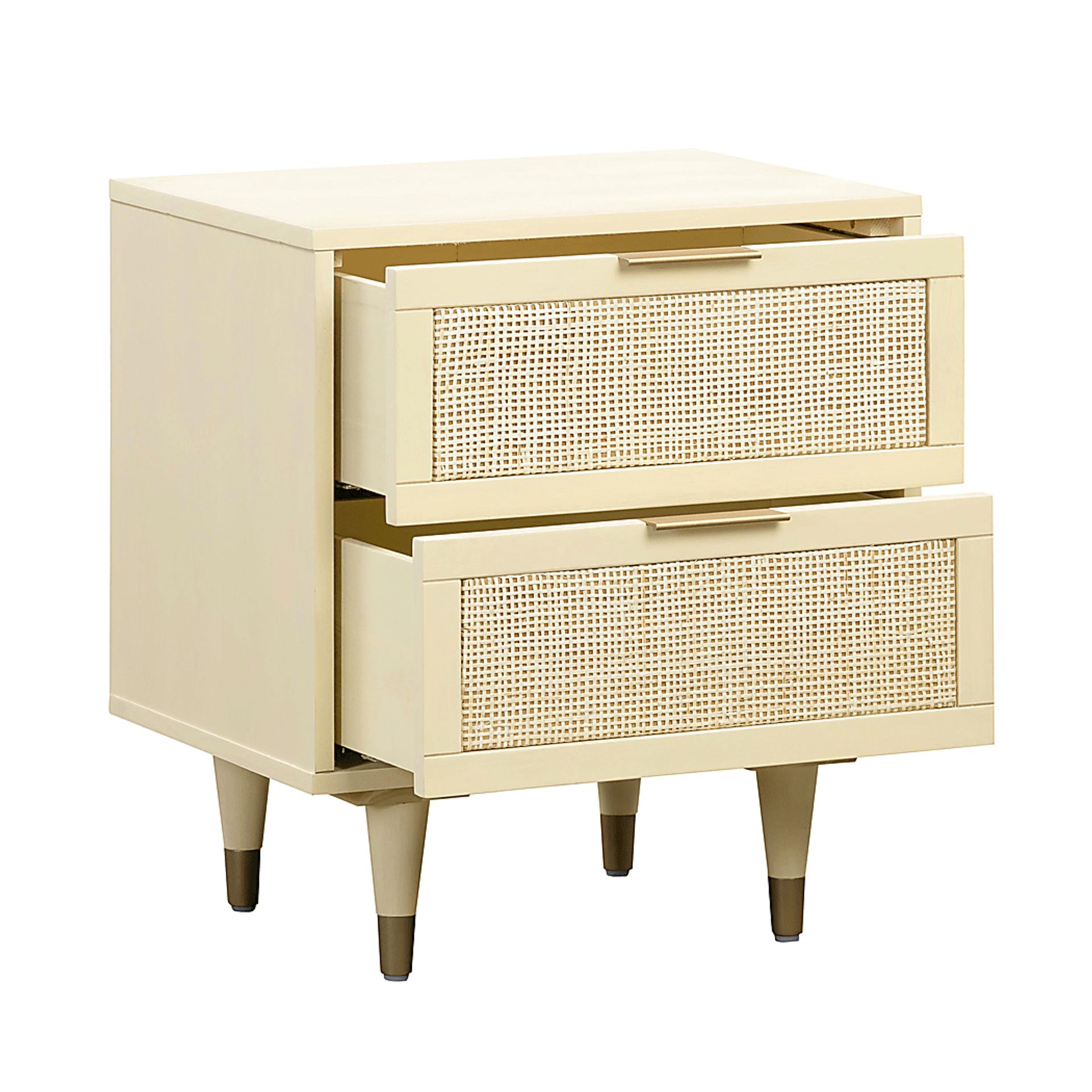 Selera Beige Nightstand - Image 3