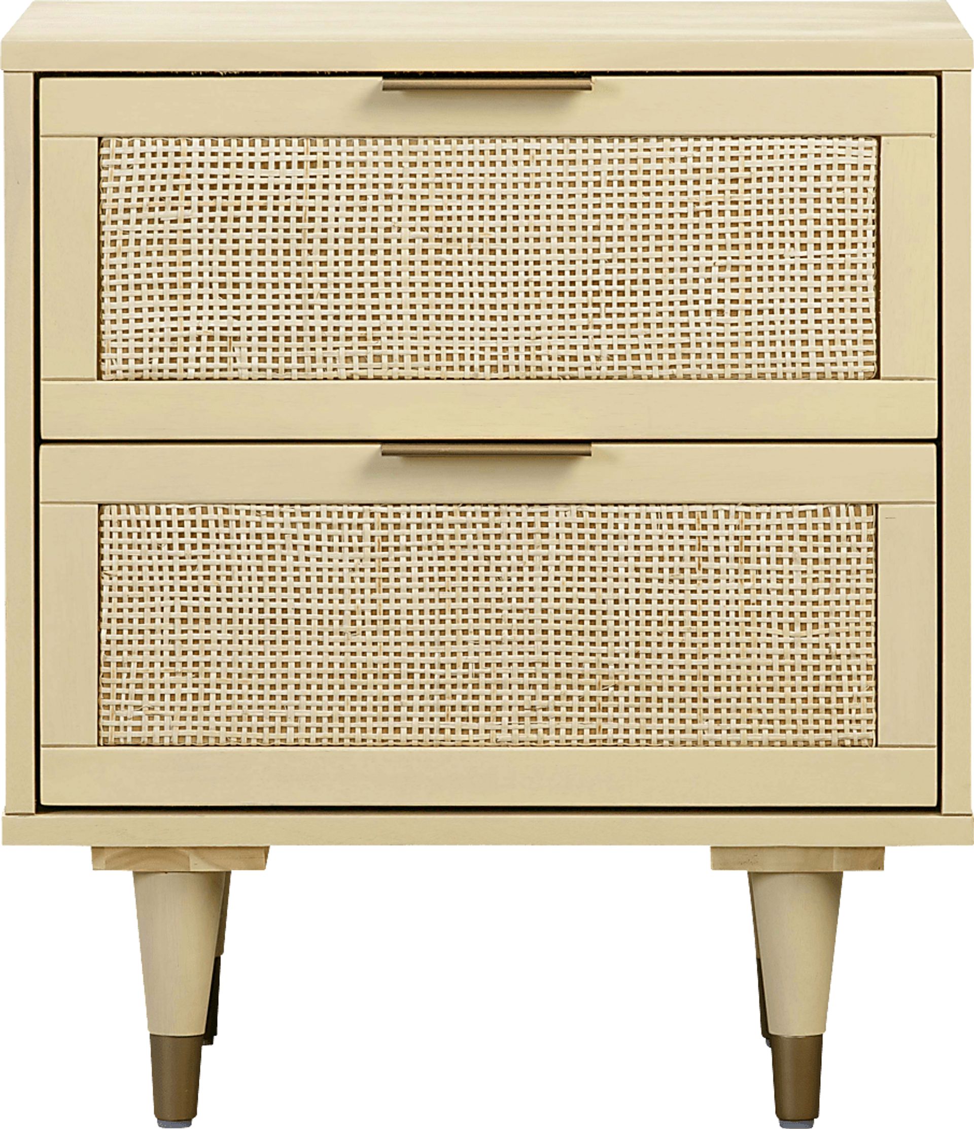 Selera Beige Nightstand - Image 1