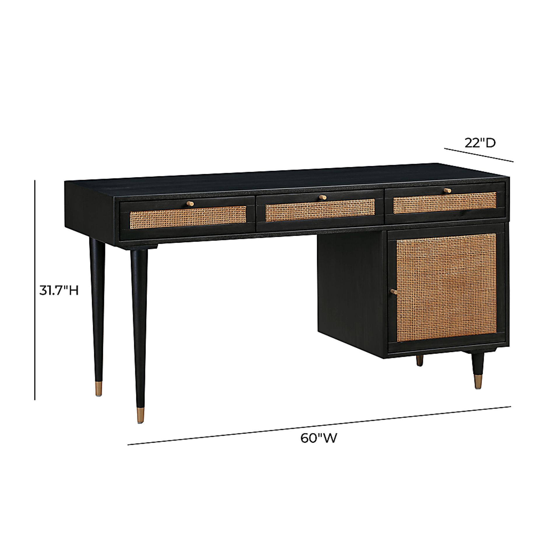 Selera Black Desk - Image 9