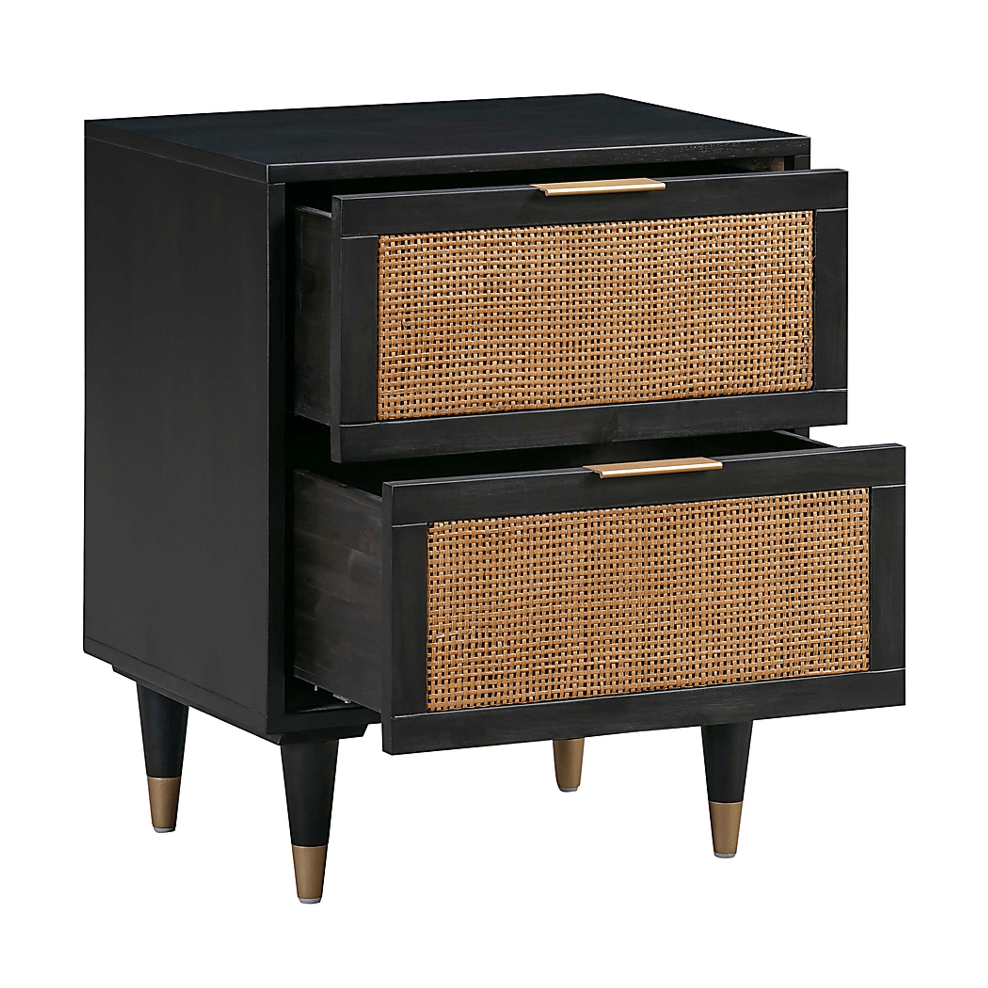 Selera Black Nightstand - Image 3