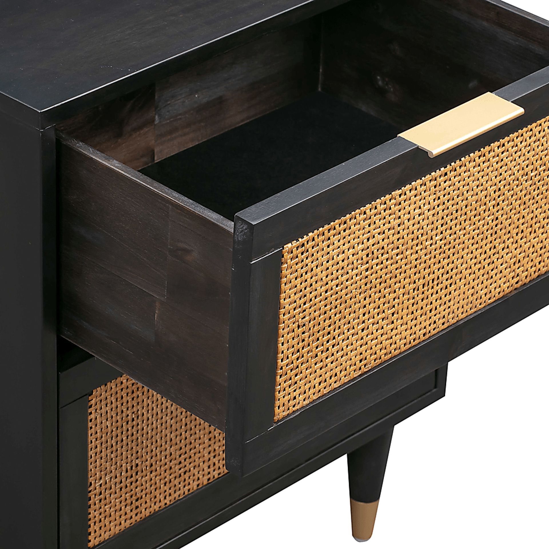Selera Black Nightstand - Image 5