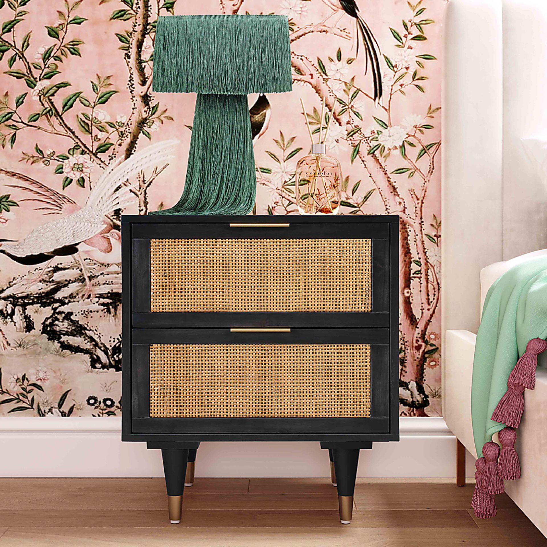Selera Black Nightstand - Image 6