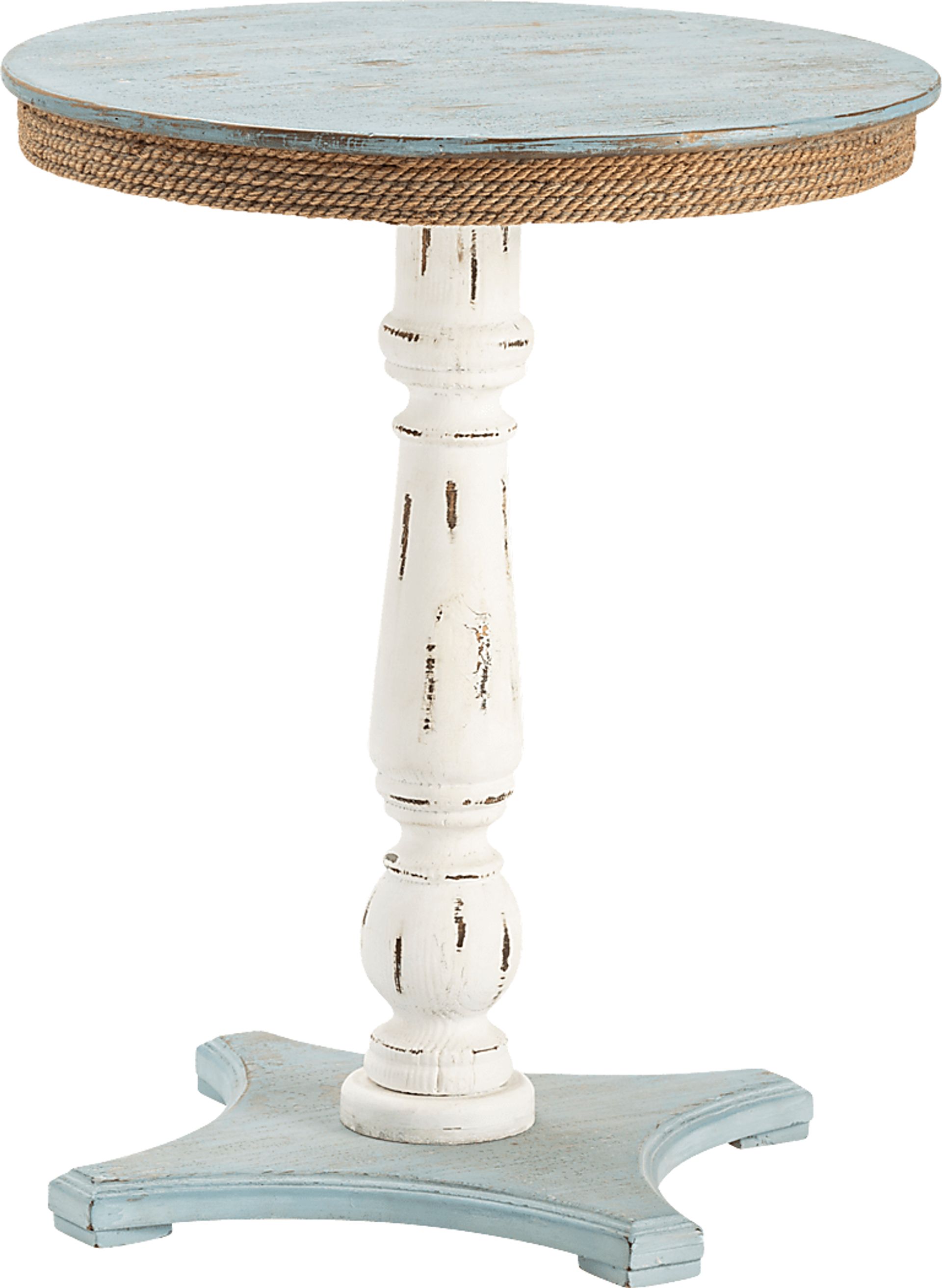 Selia Leah Blue Accent Table - Image 1