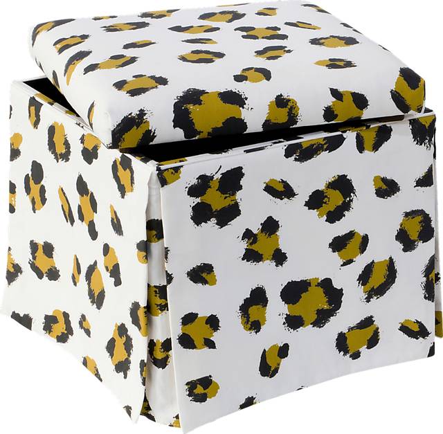 Selima Brown Storage Ottoman - Thumbnail - Image 2