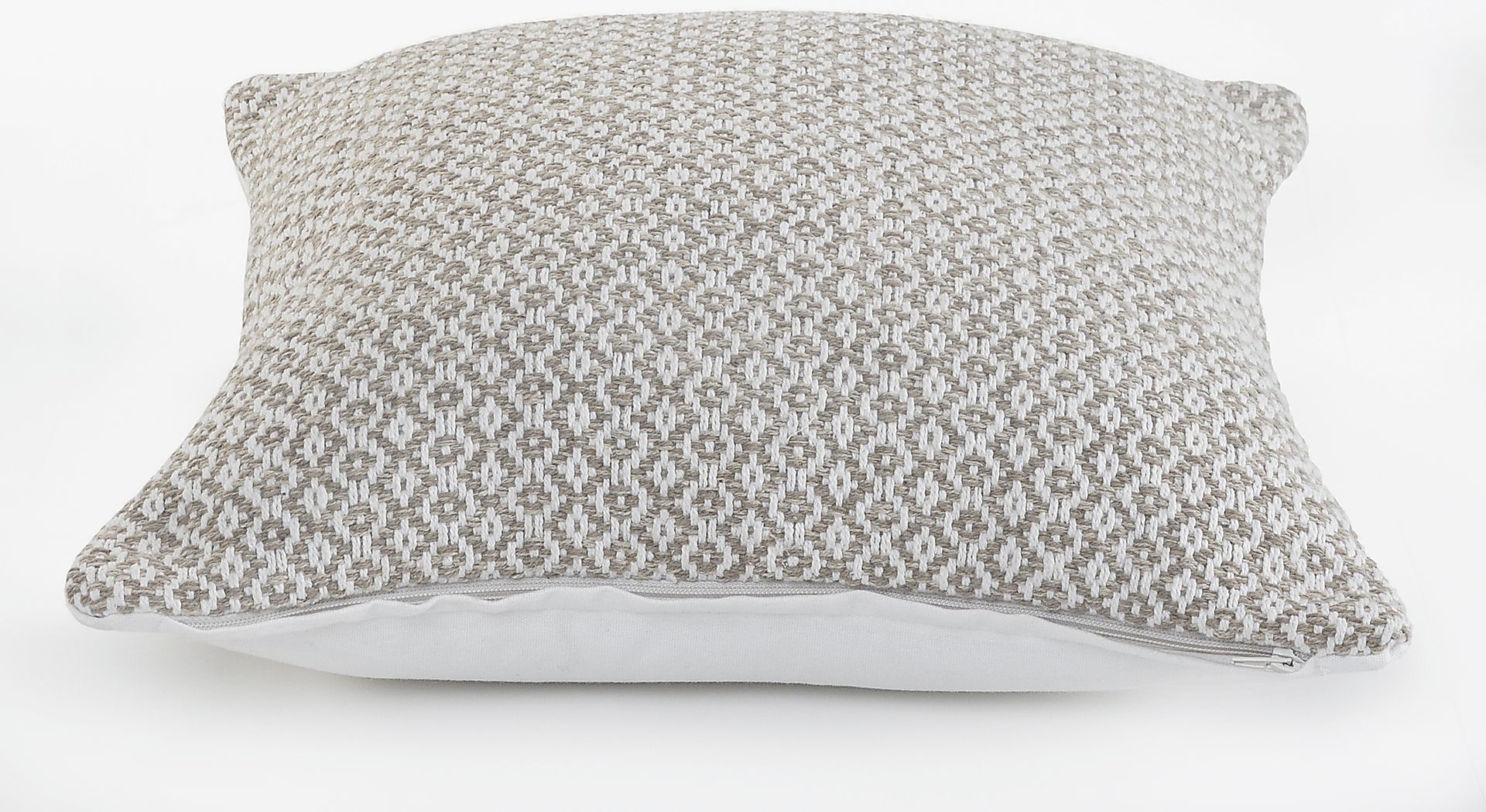 Antimo Beige Throw Pillow - Image 3
