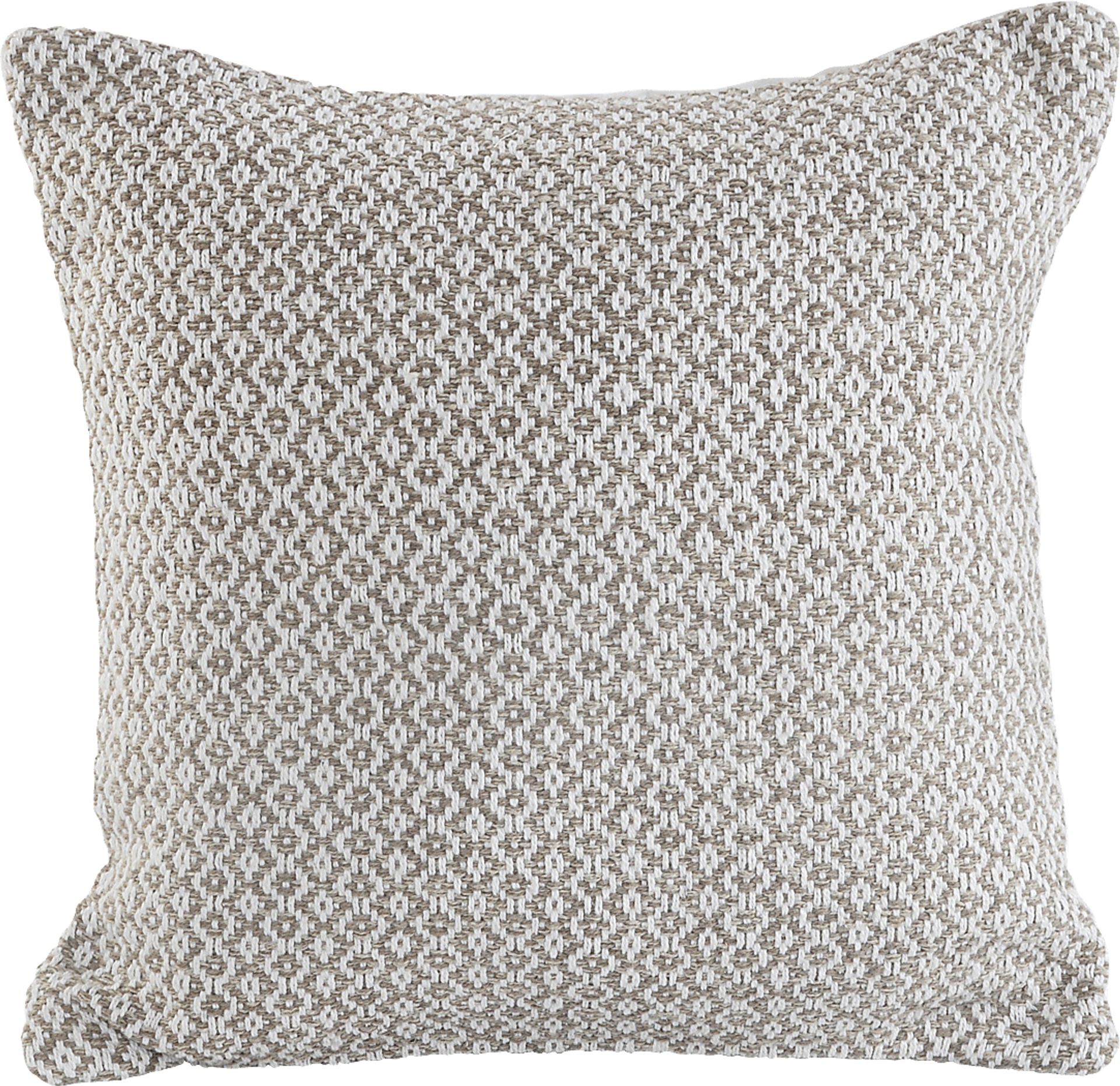 Antimo Beige Throw Pillow - Image 1