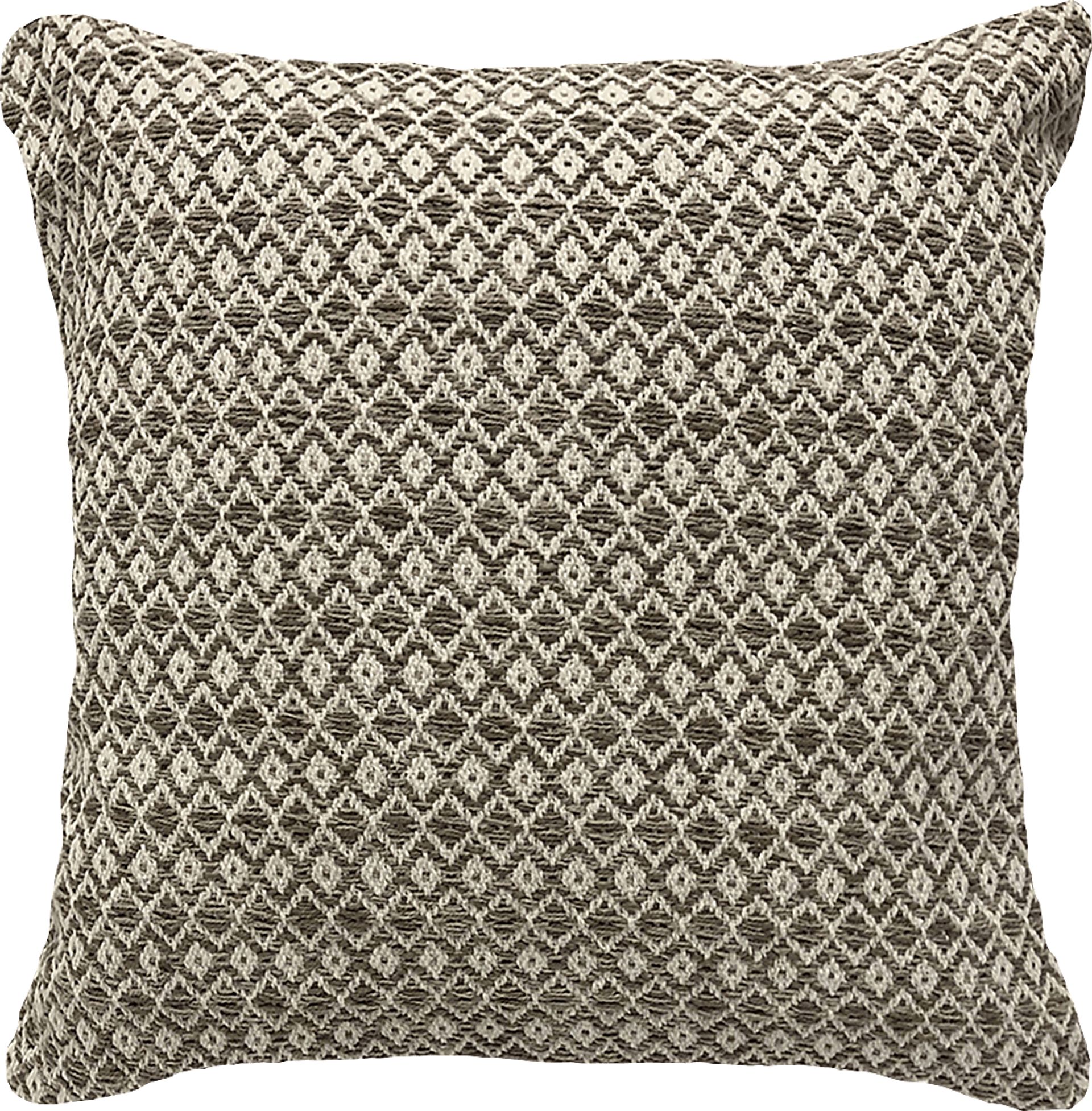 Selornas III Beige Throw Pillow - Image 1