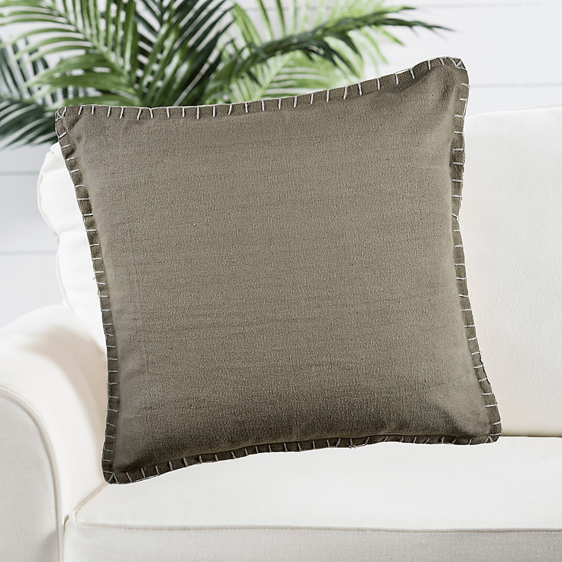 Burroy Beige Throw Pillow - Image 3